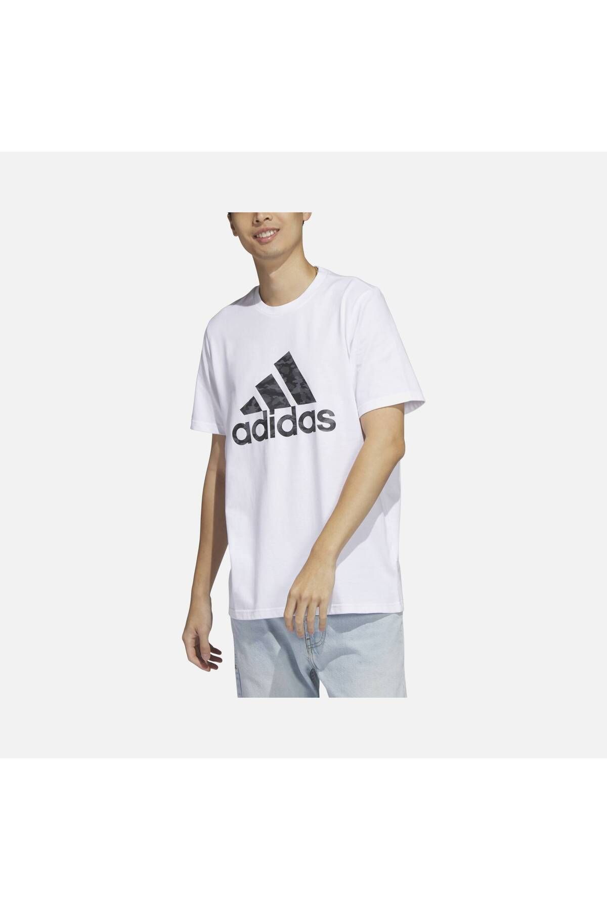 Adidas camo logo sale t shirt