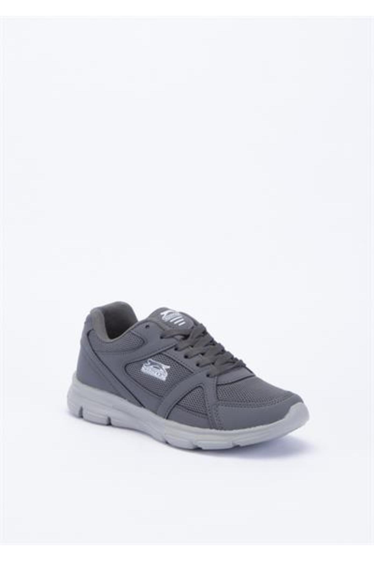 کفش Slazenger چرم مصنوعی زنانه خاکستری Pera اورجینال - تصویر 2