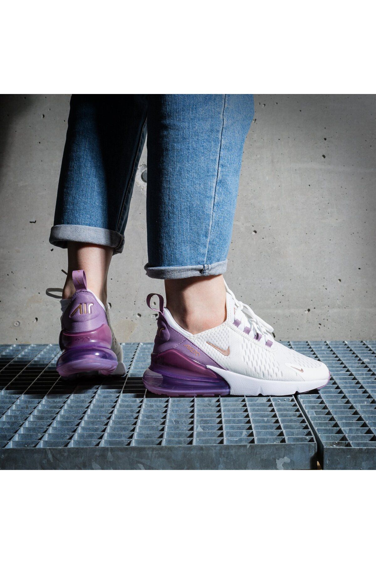 Nike air max 270 sail/space 2025 purple/white/pumice