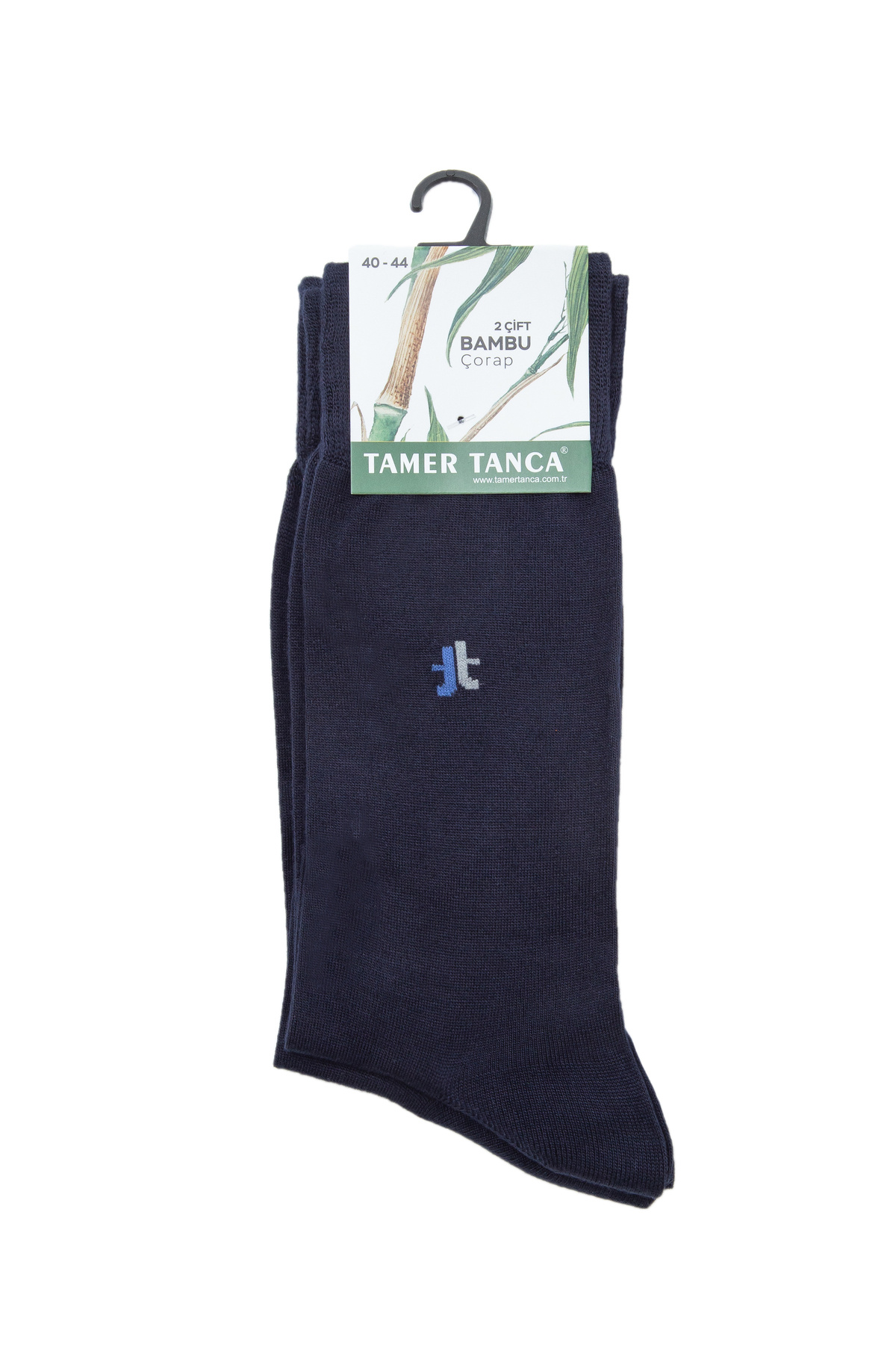 تامر تانجا جوراب‌های مردانه بامبو Tamer Tanca، مدل 855 0007 Bmb Crp، سایز 40-44، ست دو تکه