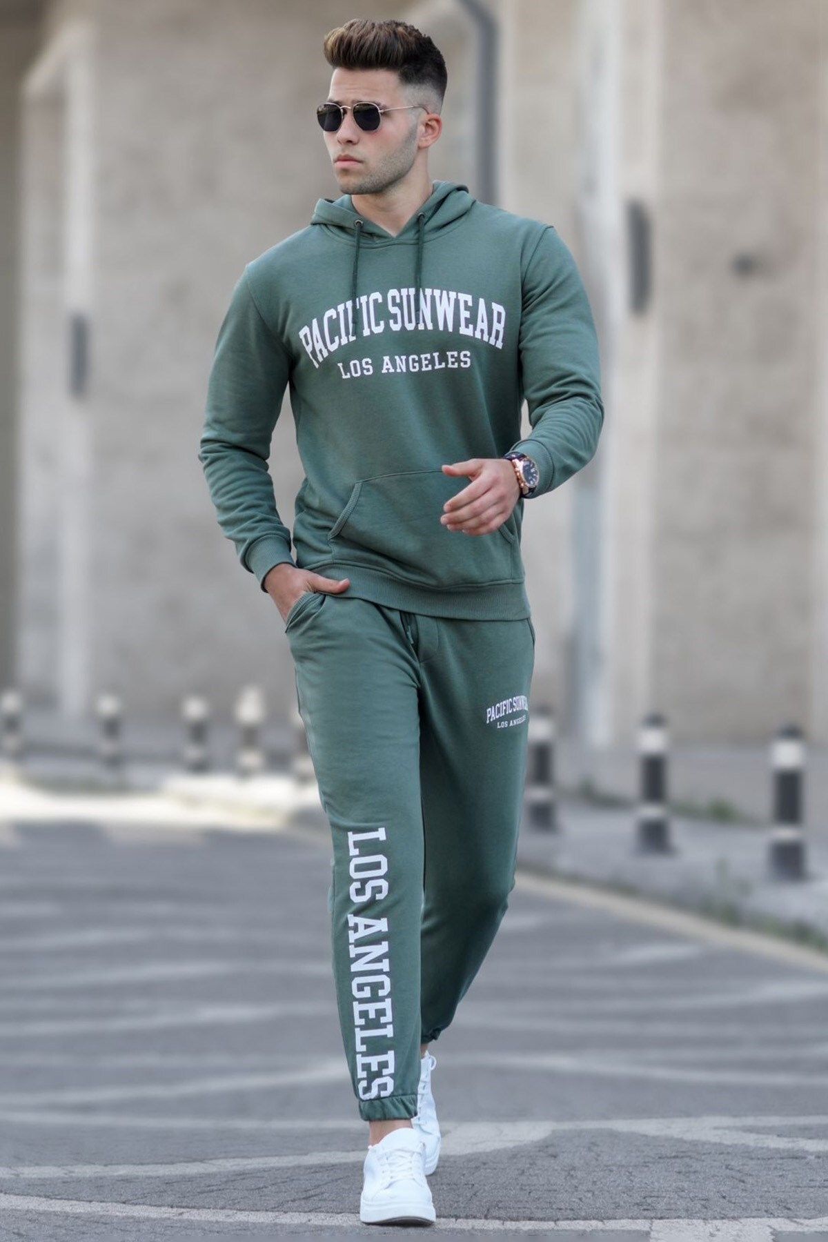 Khaki sweatsuit hotsell