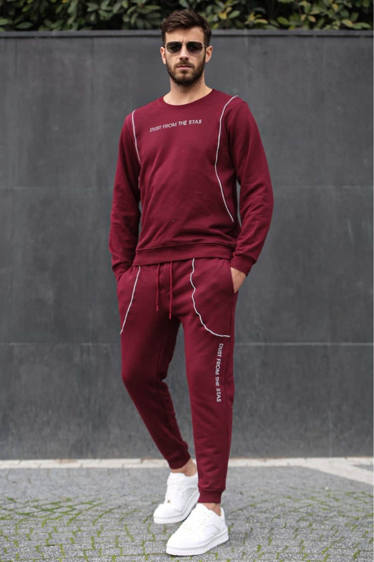 Maroon hotsell sweat suit