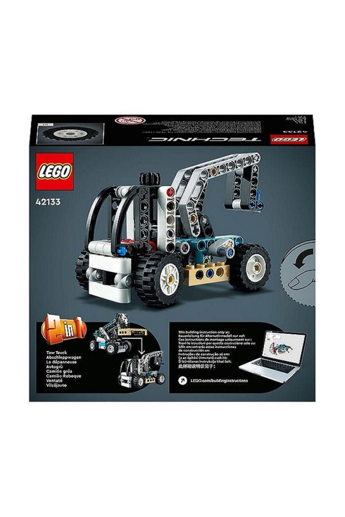 LEGO Technic Telehandler 42133 LEGO Technic Motorcycle 42132 TWO LEGO IN ONE Trendyol