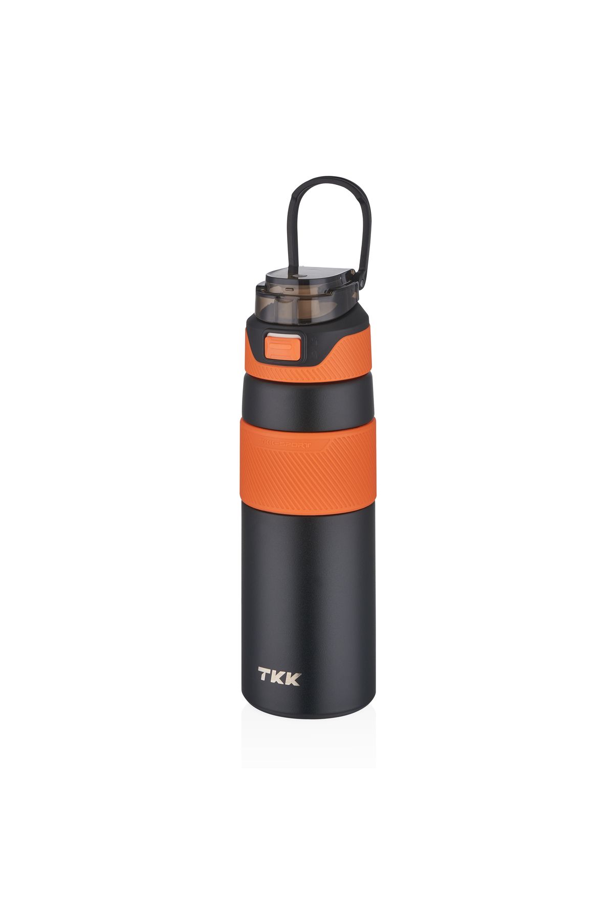 قمقمه کمپ مشکی TKK 600ml Piper Free Double Steel 6 ساعت گرم سرد Vagonlife