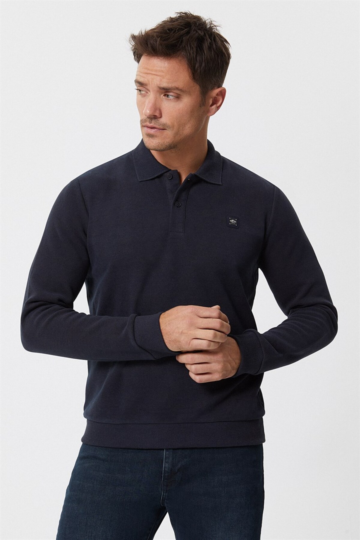 سویشرت مردانه راسته آستین بلند | لی کوپر Lee Cooper 231 LCM 241010 - تصویر 3
