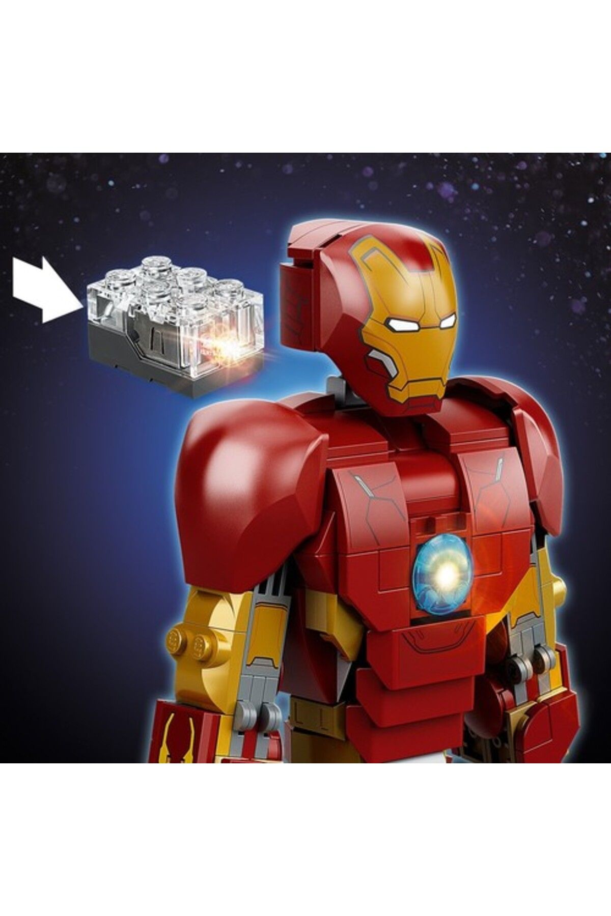 Lego iron top man bust 2020