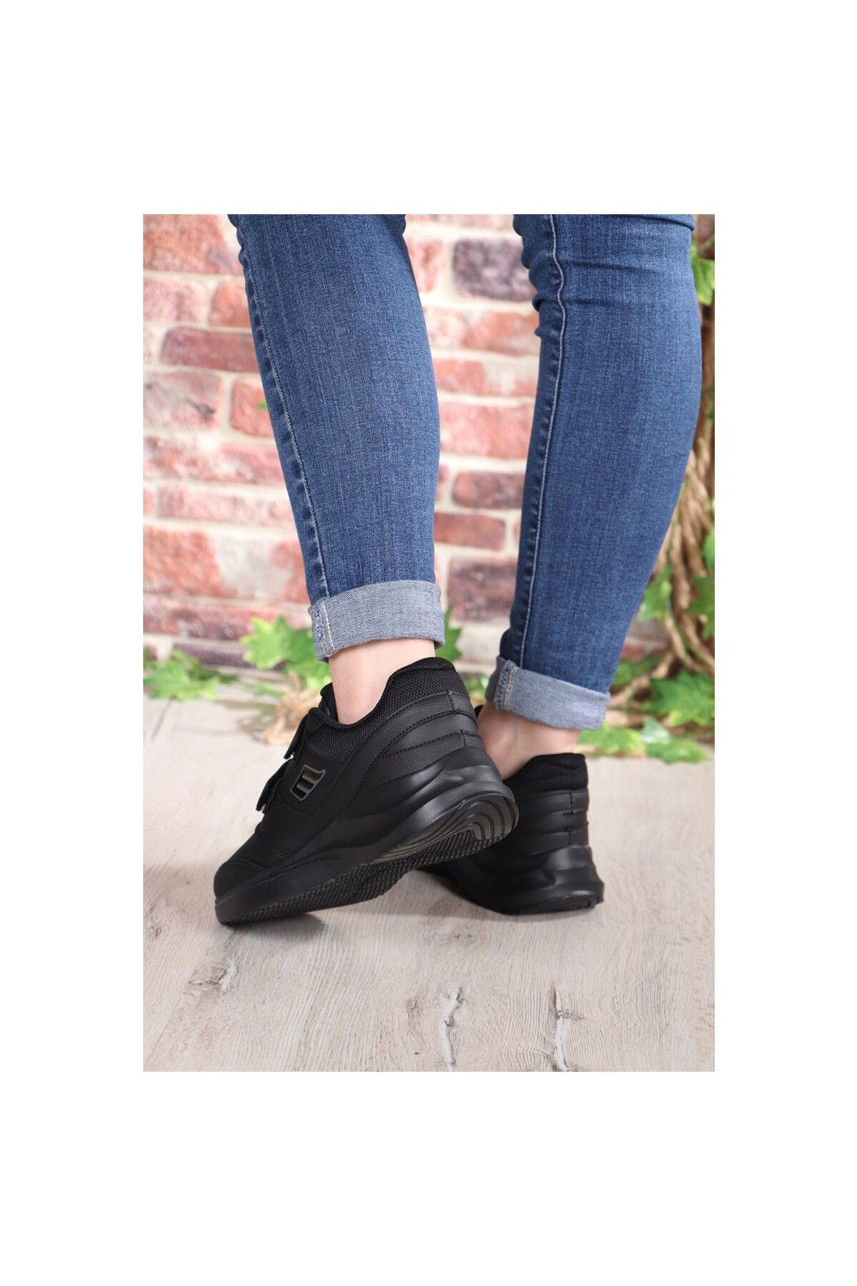 M.P.-M.p 232-1307ZN Black Women's Casual Sneakers Shoes 4