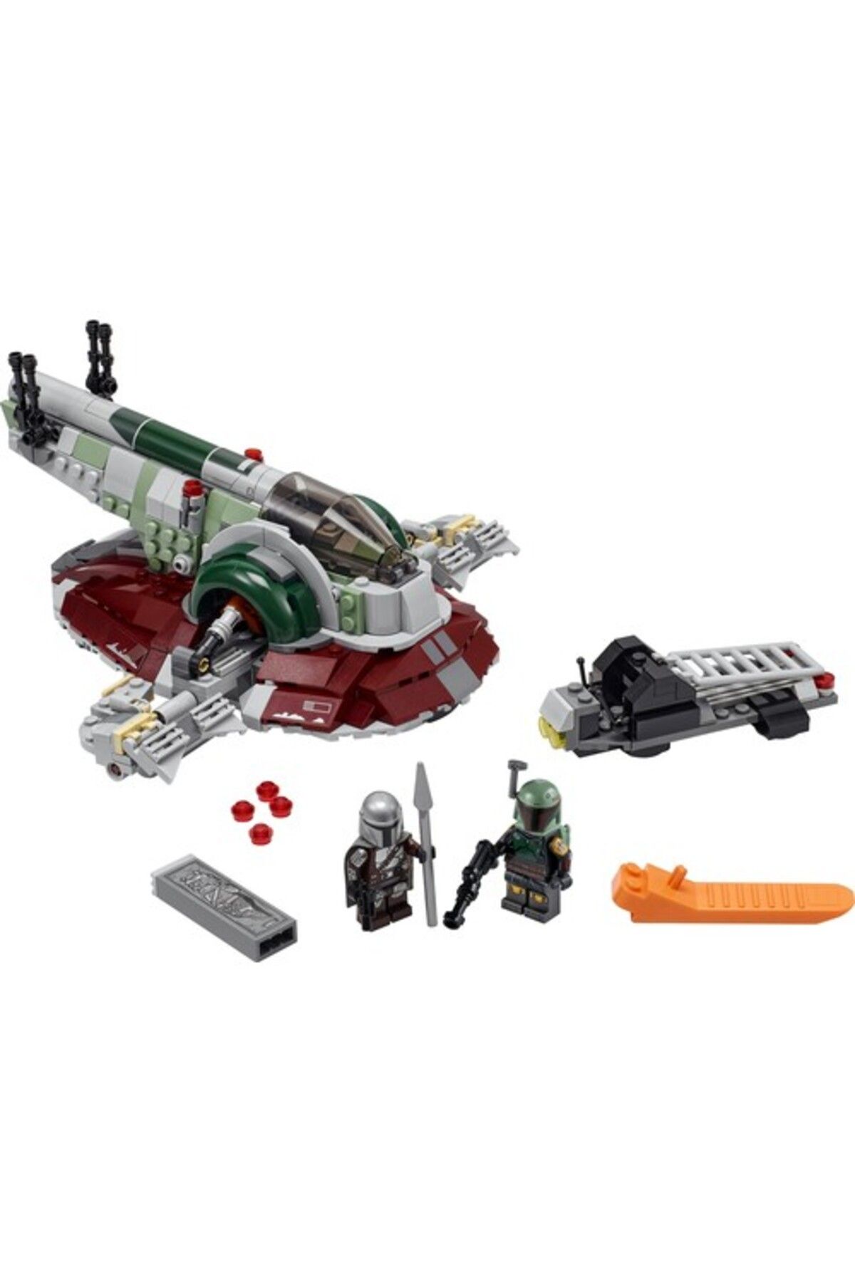 LEGO Star Wars Boba Fett s Starship 75312 Toy Building Set for Kids 593 Pieces Trendyol