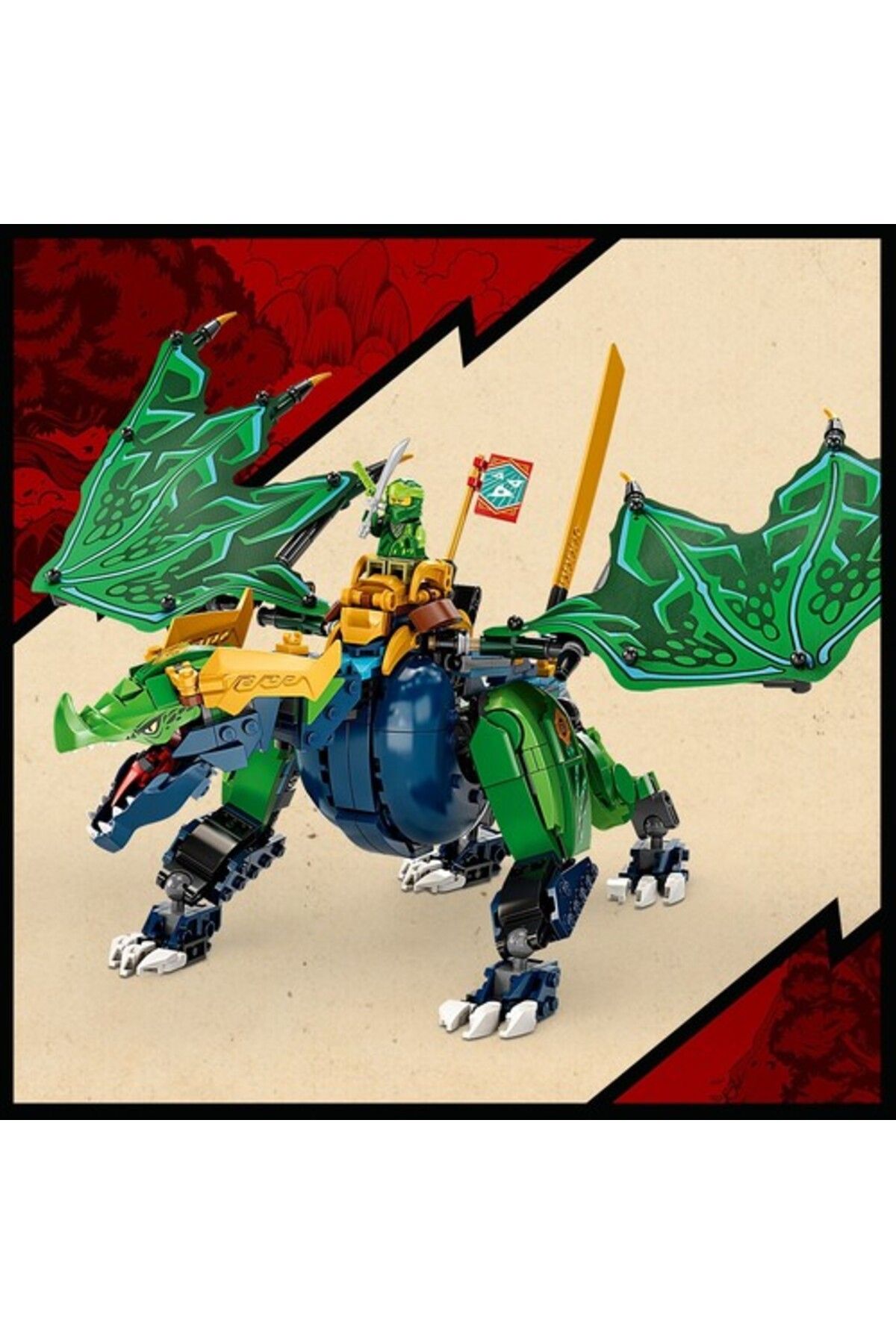 Lego lloyd's dragon online
