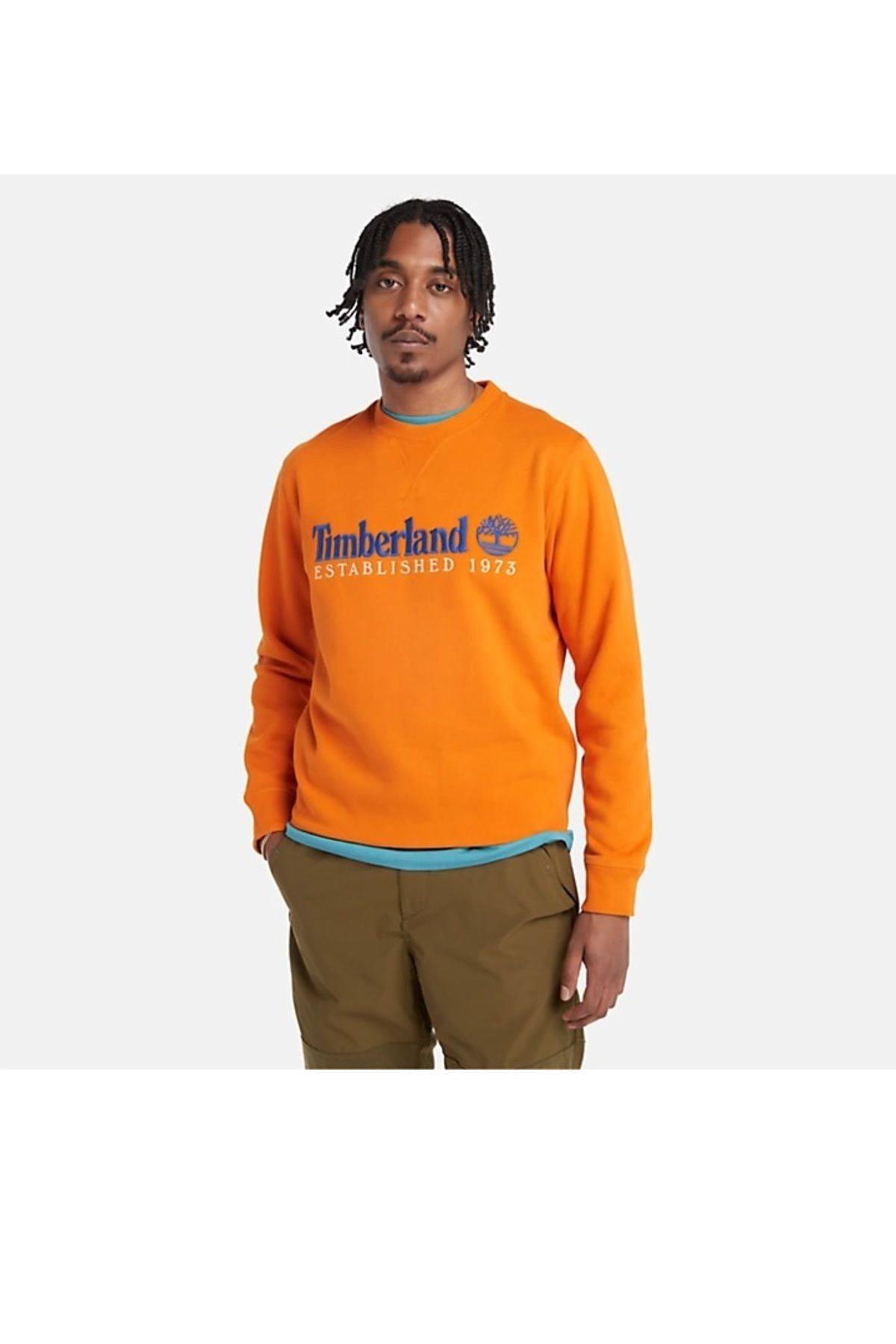 Timberland logo sweatshirt online
