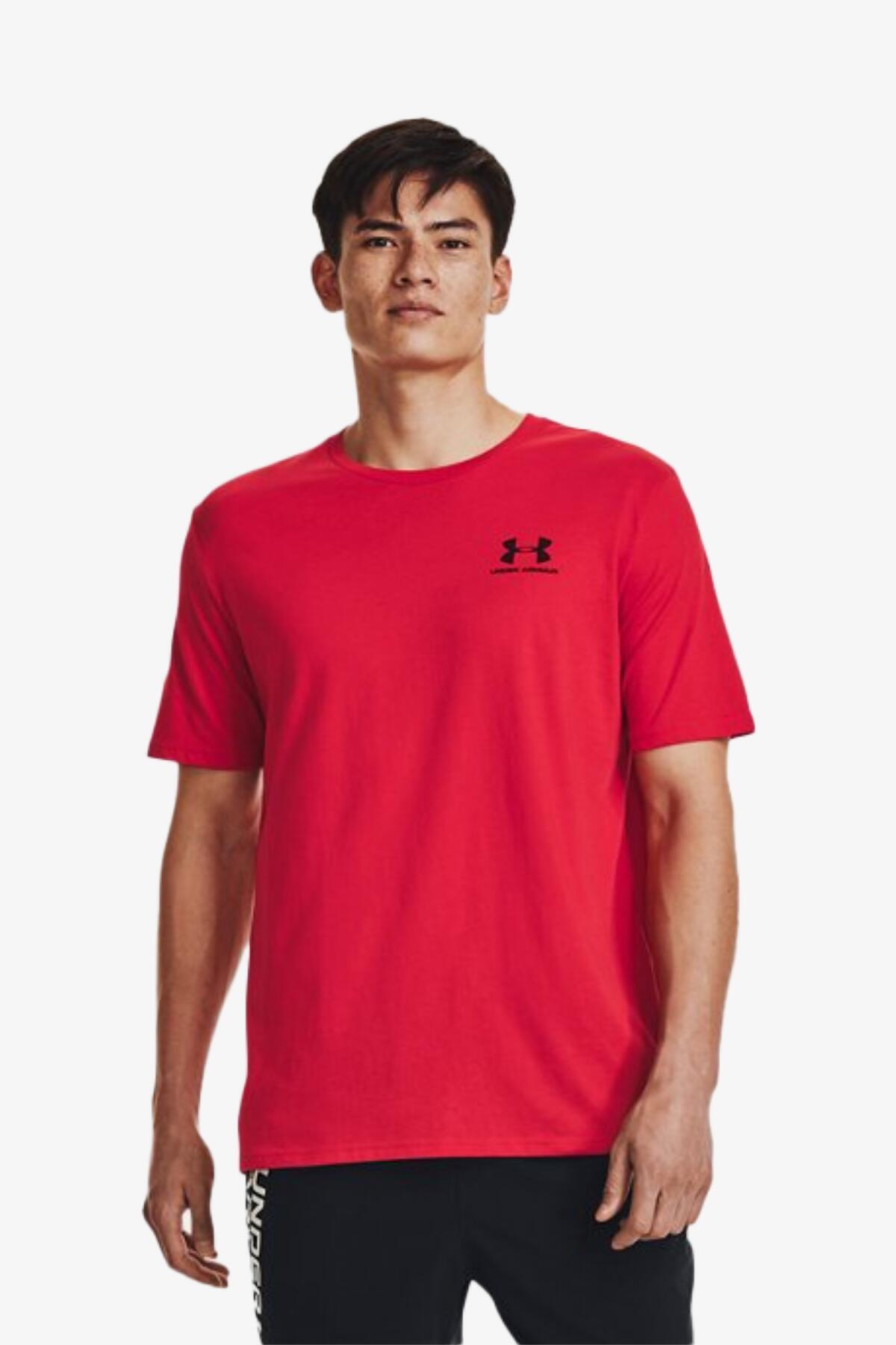 آندر آرمور تی‌شرت مردانه یو ای ام اسپرت‌استایل مدل Lc Ss قرمز، کد ۱۳۲۶۷۹۹-۶۰۰