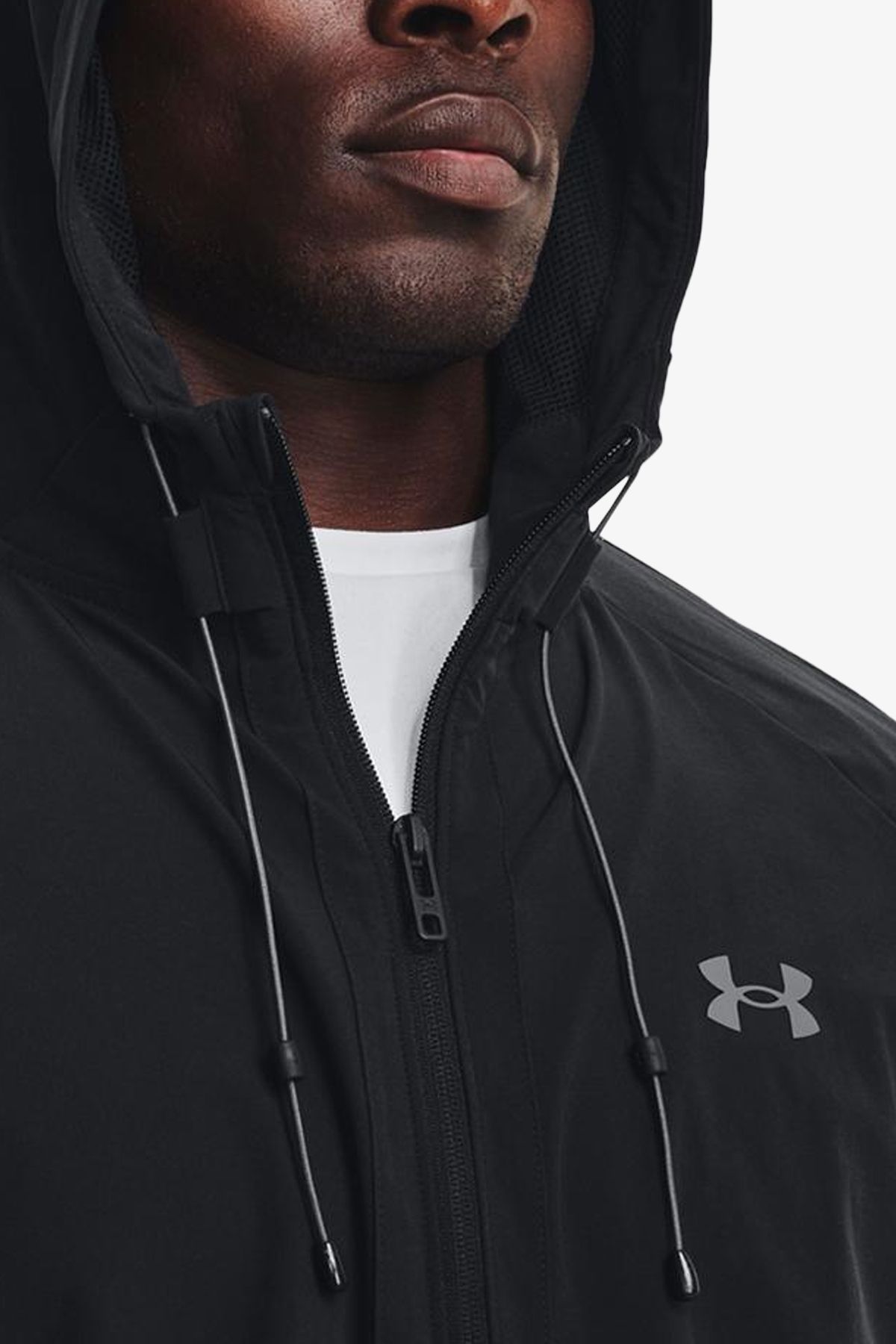 Under armour 2025 jacket men beige