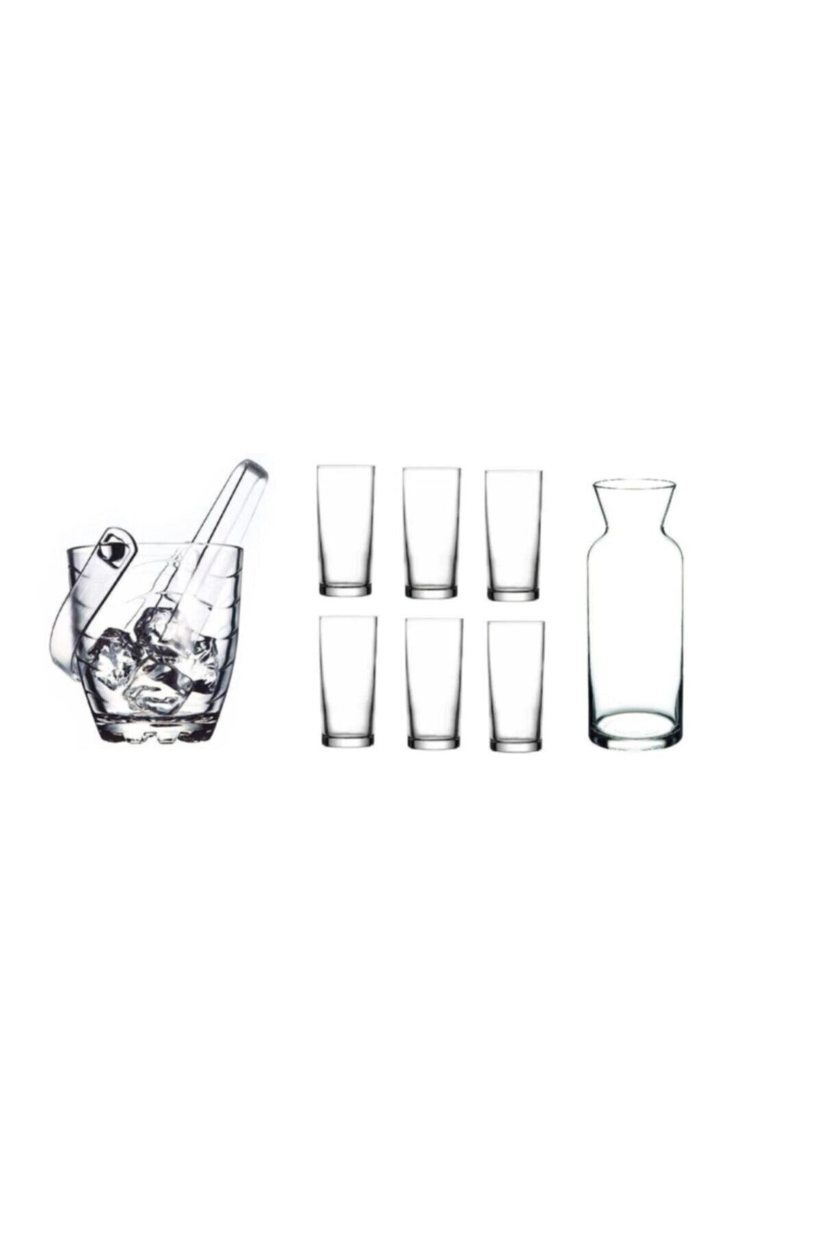 Paşabahçe Rakı Bardak Ve Buz Kovası Seti 9 Prç - Fiyatı, Yorumları