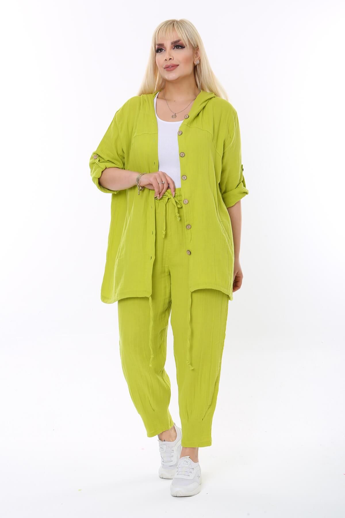Plus size shop lime green jumpsuit