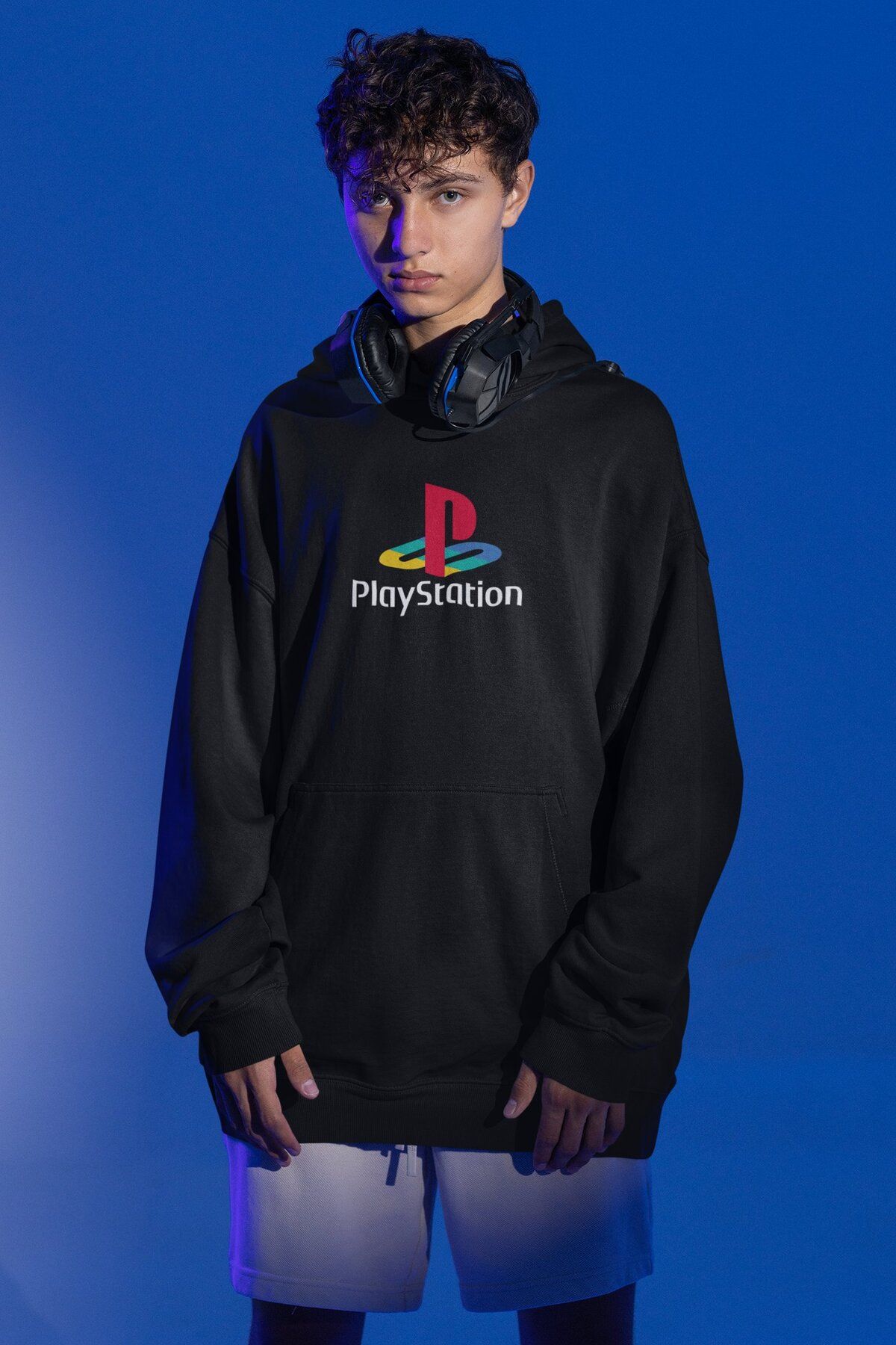Hoodie playstation pull and bear cheap