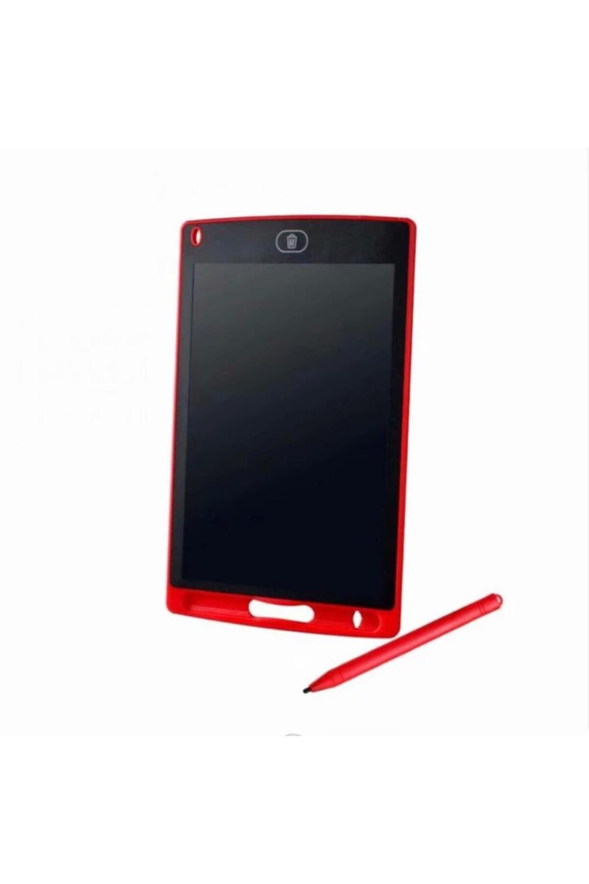 Canderel Dijital Kalemli Çizim Yazı Tahtası Not Yazma Eğitim Tableti Writing Tablet 8,5 Inç Kırmızı fotoğrafı 4 (önizleme)