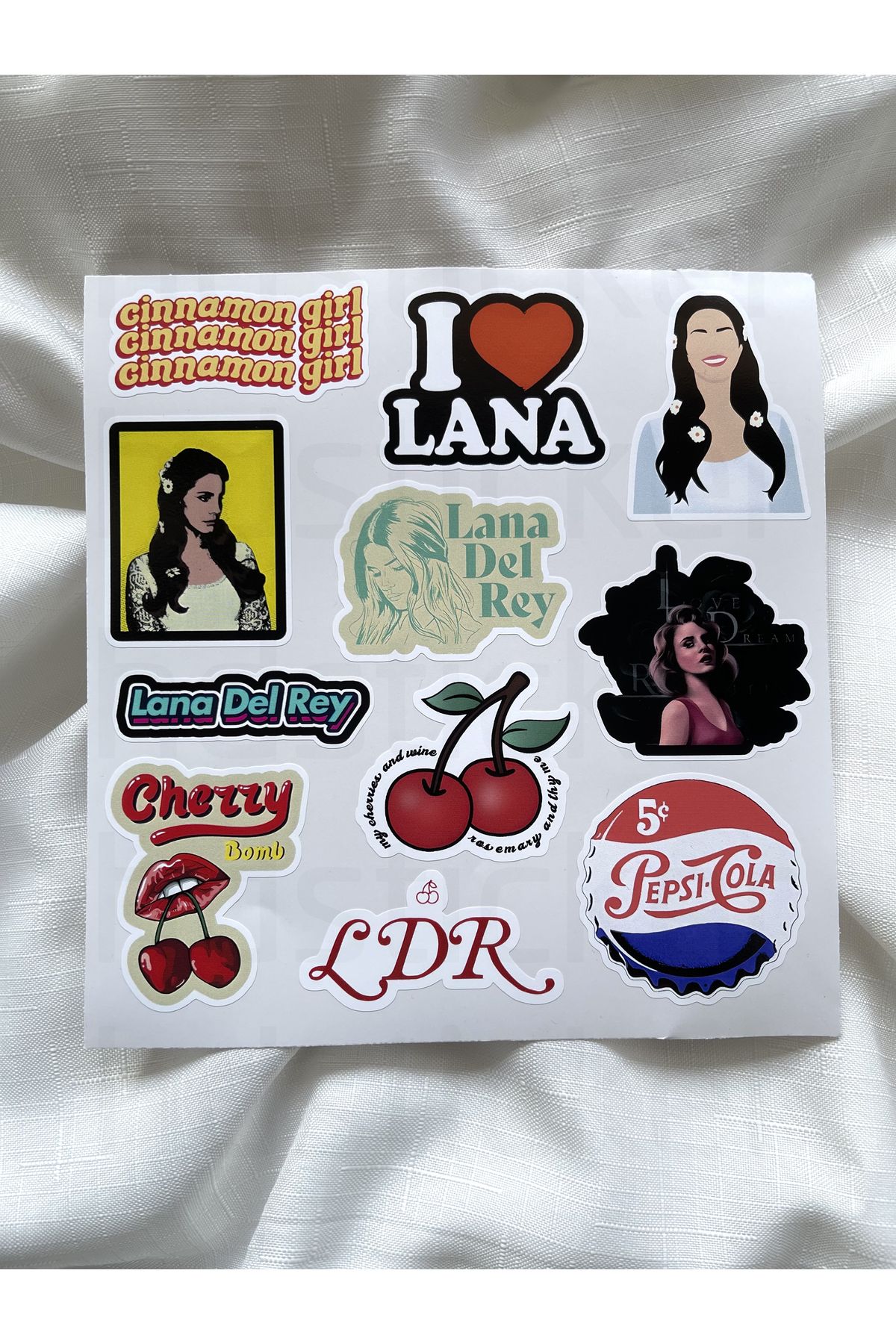 Cherry Sticker | Stickers for Hydroflask | Laptop Stickers | Waterproof  Stickers | Coquette Stickers | Lana Del Rey Sticker