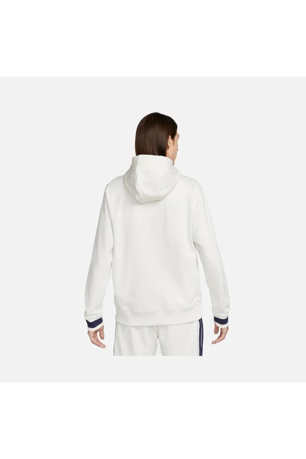 سویشرت مردانه سفید نایکی | FJ0555-030 اورجینال - تصویر 2