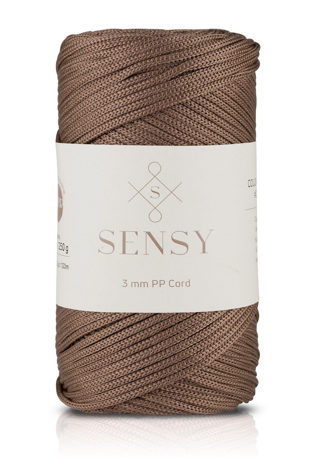 SENSY-3 Mm - 250 gr Polyester Macrame Thread Mink 120 M Polyester Macrame Thread Supla Thread And Bag Thread 1