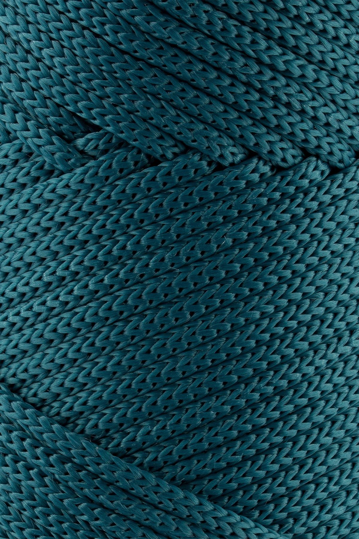 SENSY-3Mm-250Gr Polyester Macrame Rope Petrol Blue 120m Macrame Macrame and Bag Rope 2