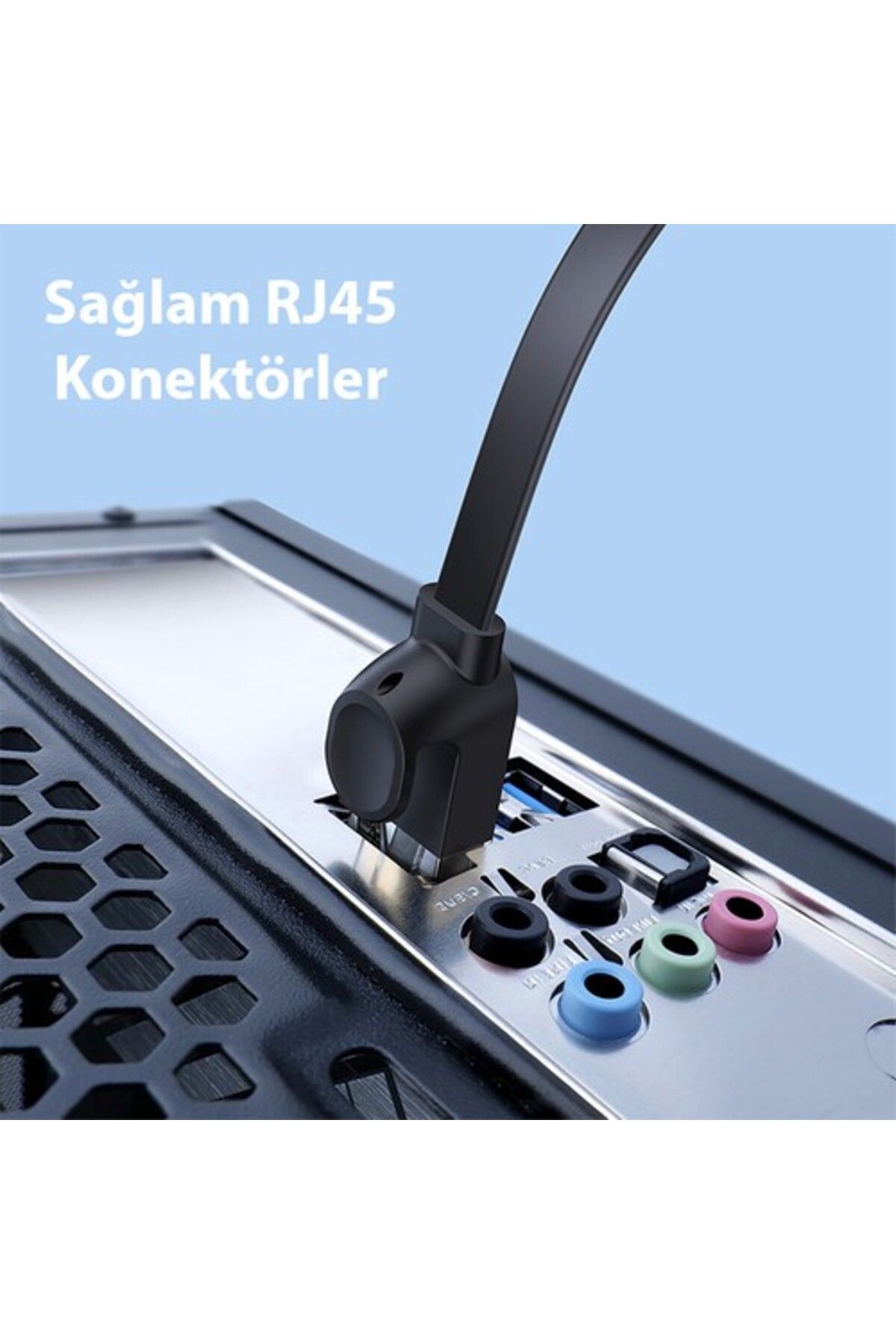 Baseus-High Speed Six Types Of Rj45 Gigabit Network Ethernet Cable (FLAT CABLE)1.5m 4