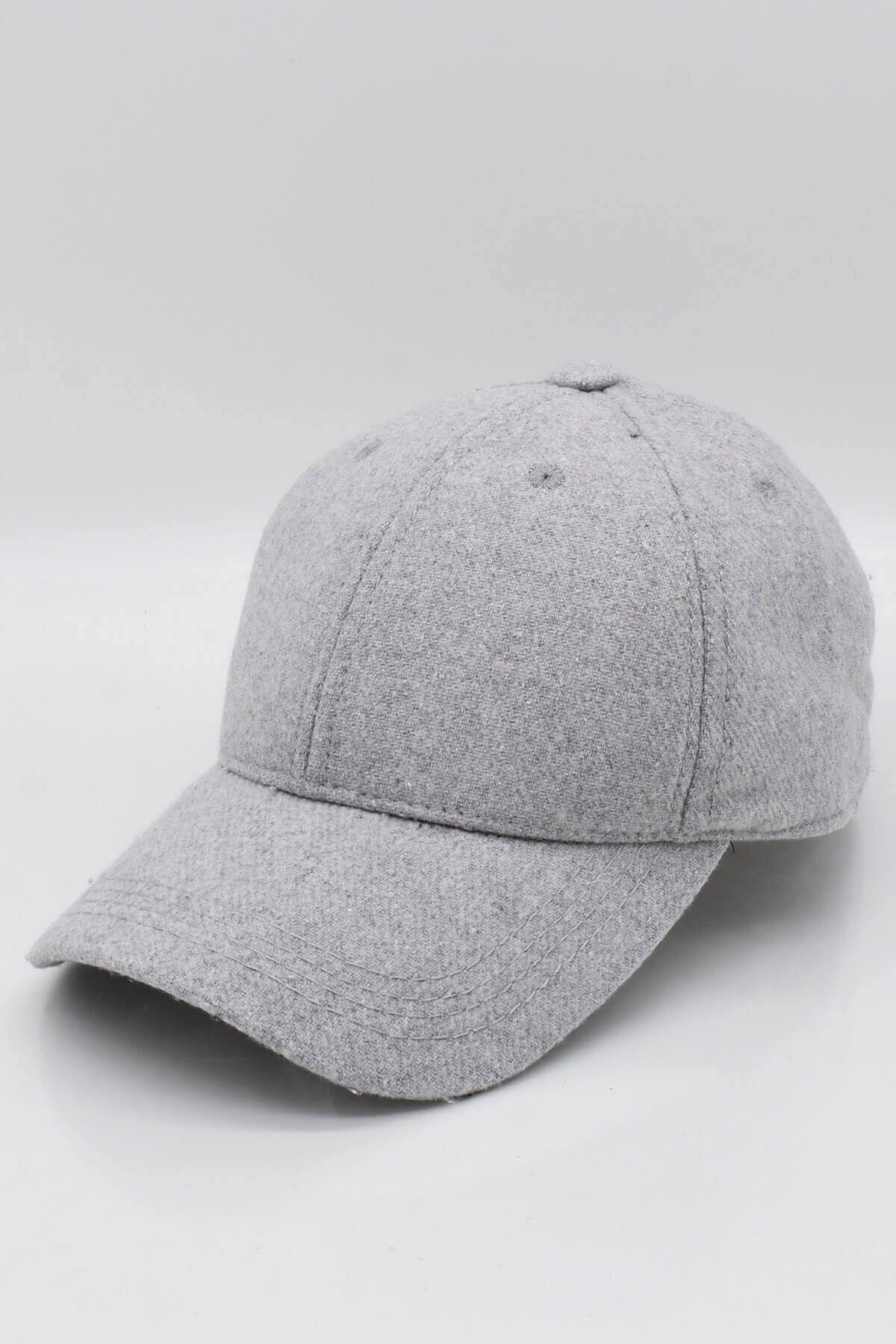 K lah Women s Gray Wool Winter Baseball Cap Hat