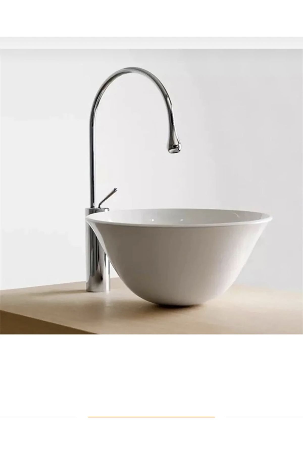 İSAOĞLU YAPI-Bowl Sink Mixer Sink Faucet Drop Design Sink Faucet 3