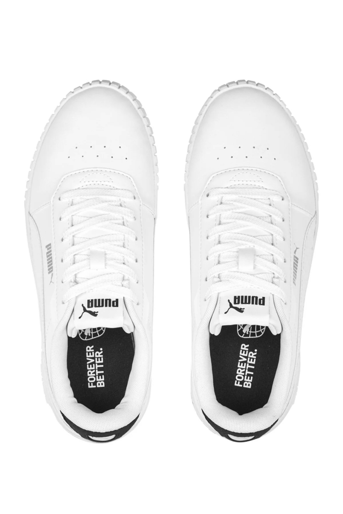 اسنیکر زنانه سفید پوما | CARİNALPUMAWHİTE اورجینال - تصویر 2