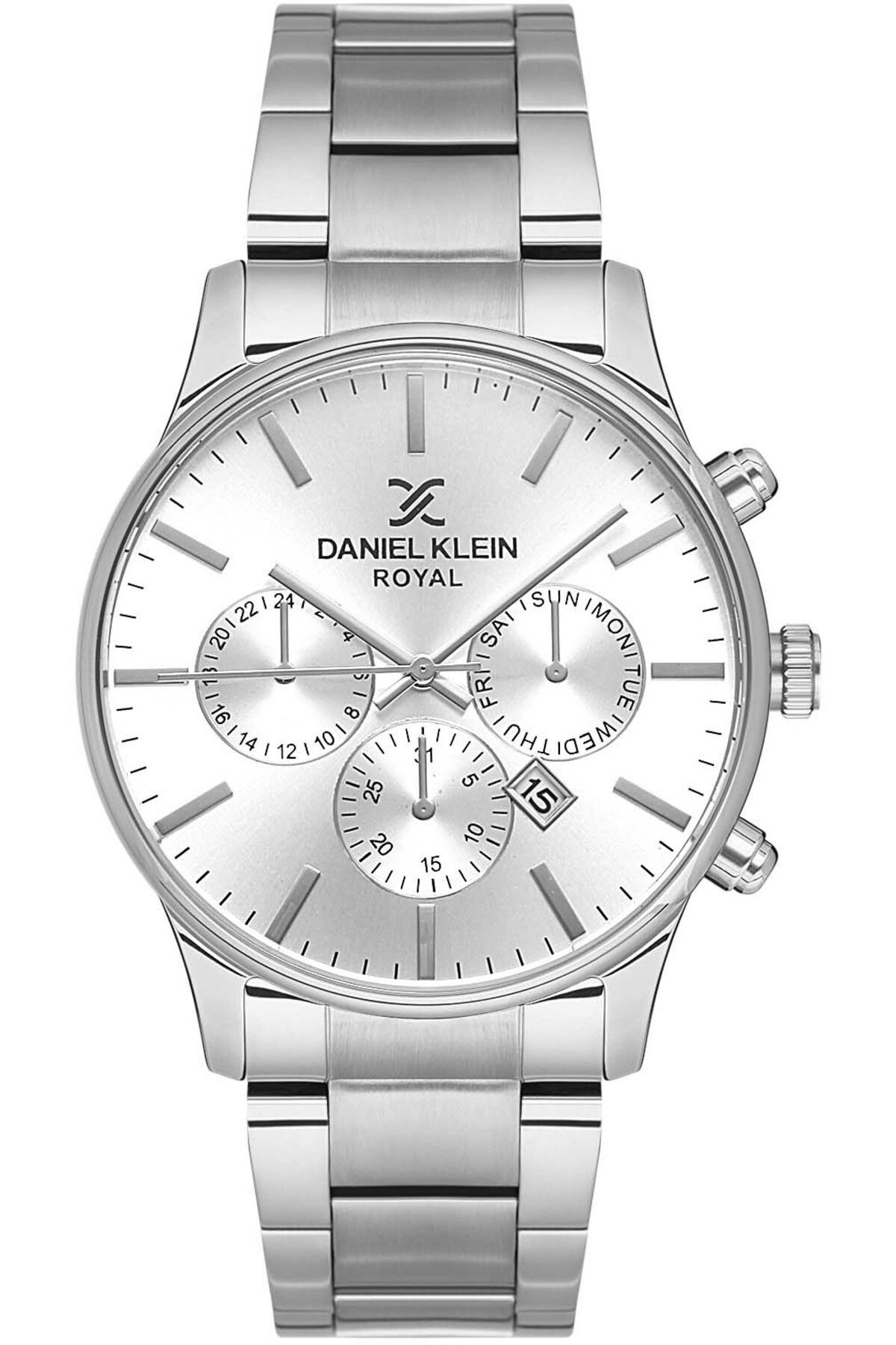 Daniel klein silver watch hot sale