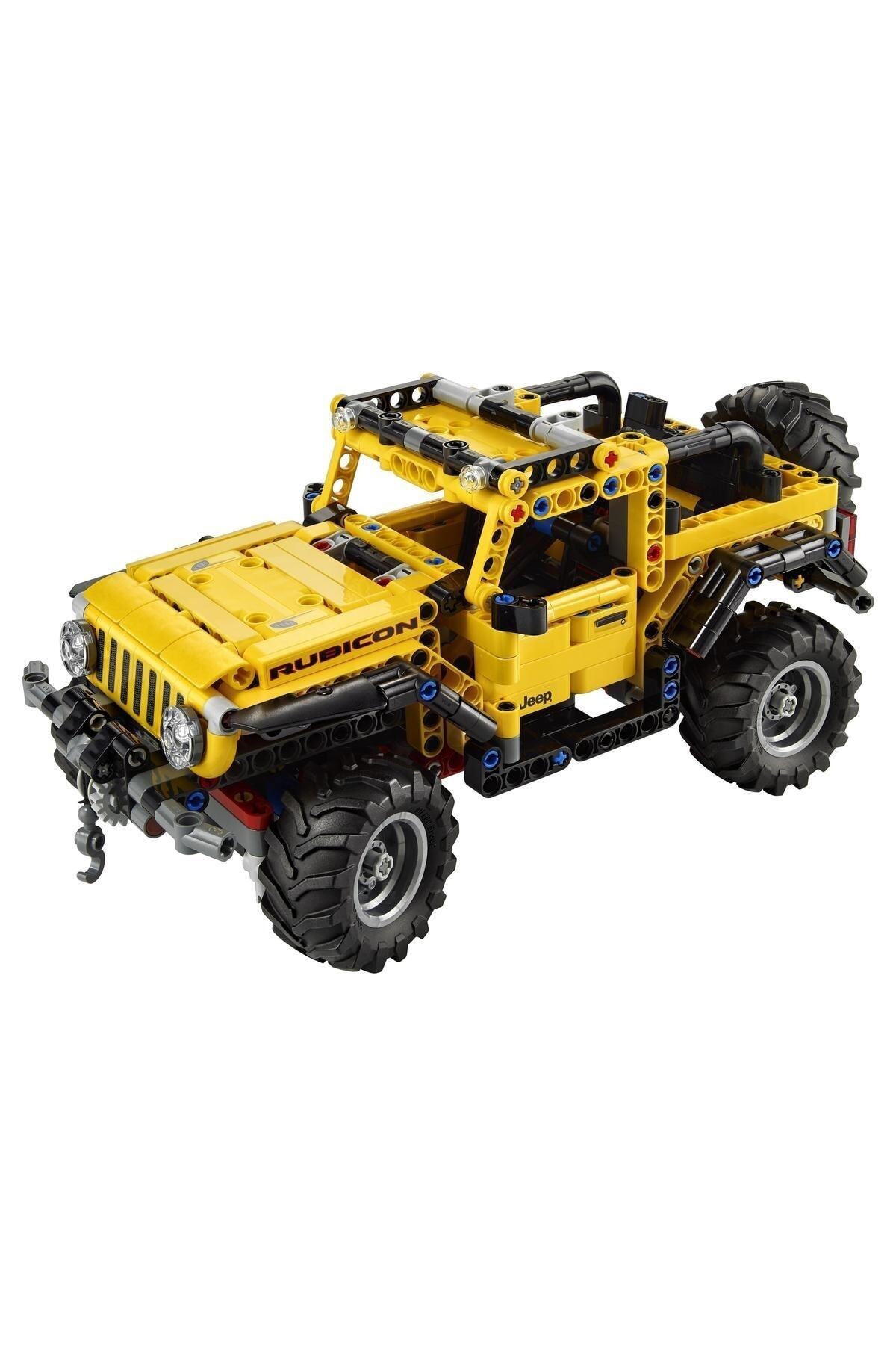 LEGO مجموعه مدل‌سازی وسیله نقلیه برای علاقه‌مندان به خودرو لگو تکنیک جیپ رنگلر 42122