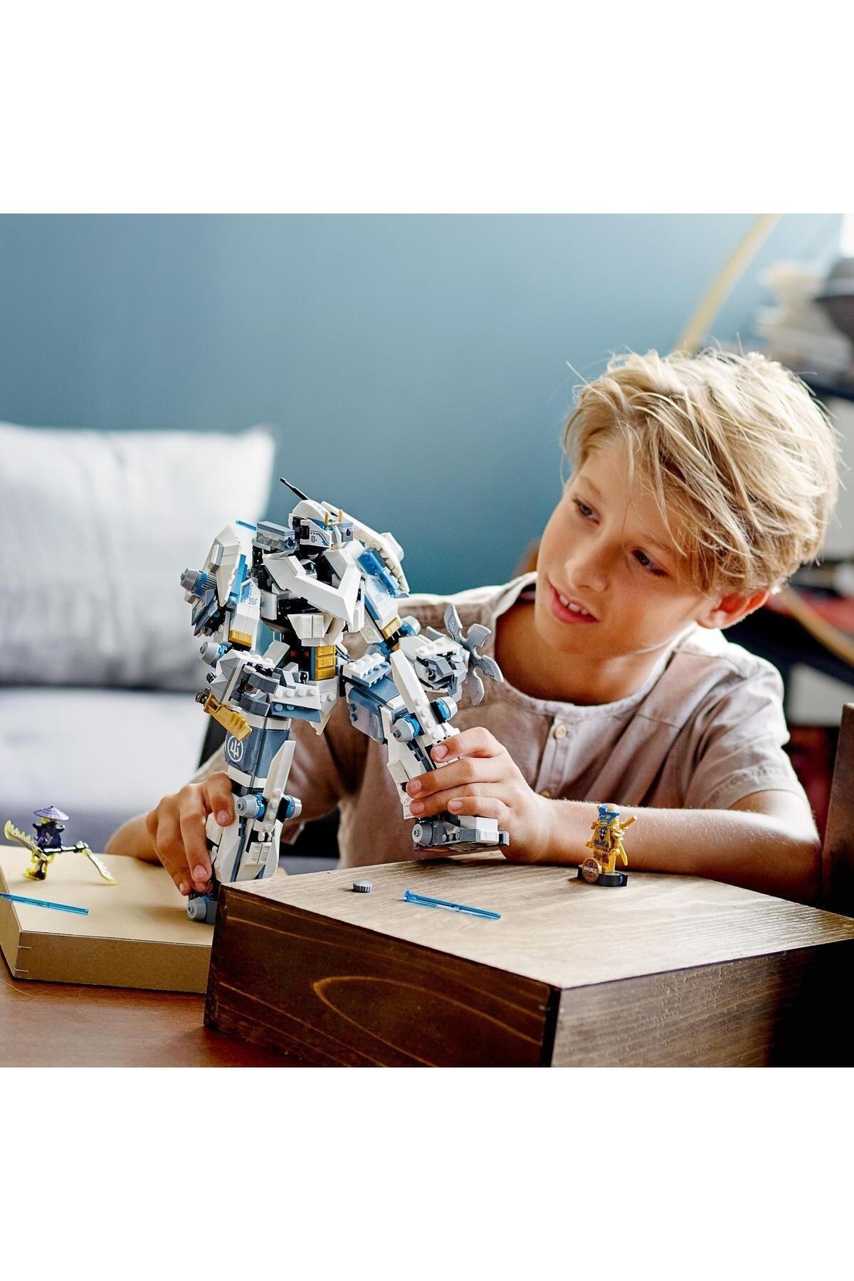 ® نینجاگو® میراث: نبرد تایتان مِک زین 71738 - مجموعه ساختنی اسباب‌بازی نینجا (۸۴۰ قطعه)