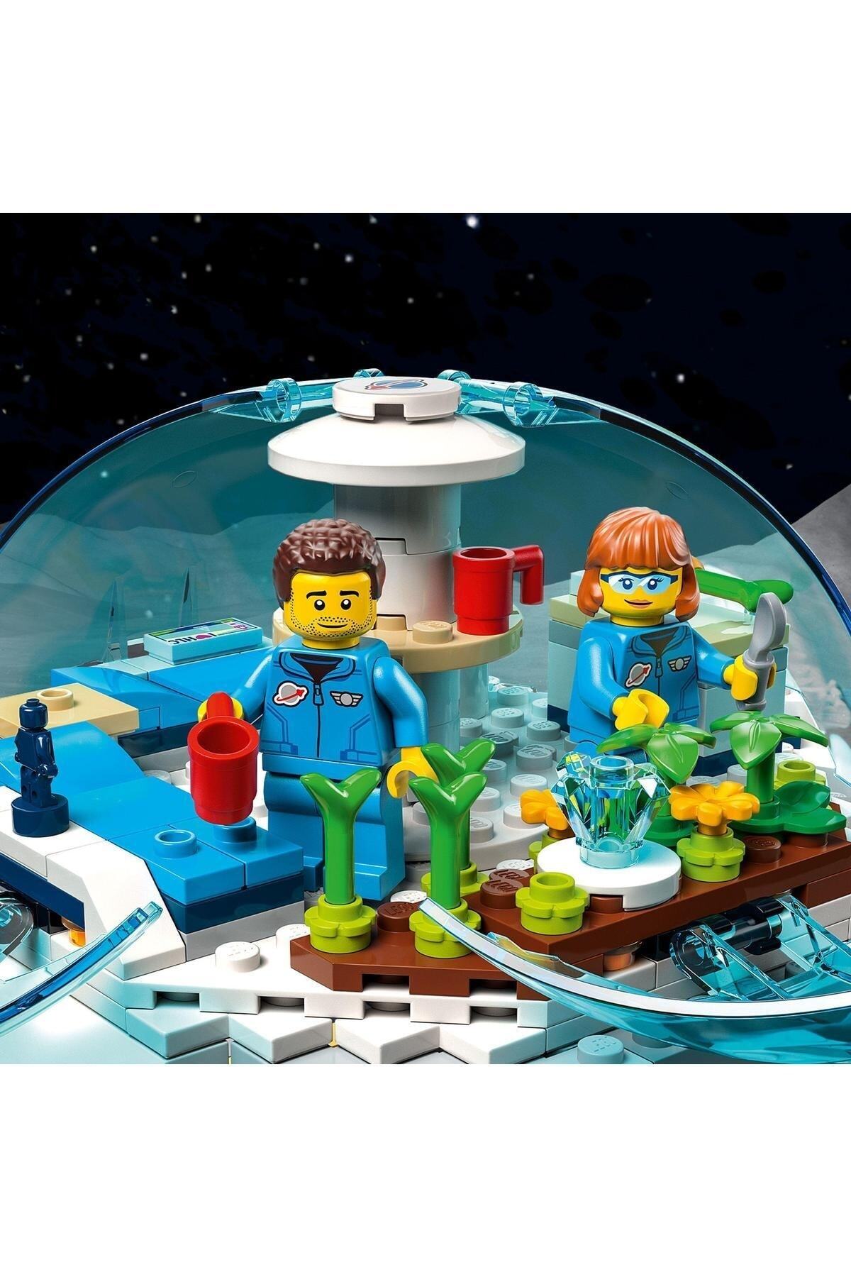 پایگاه تحقیقاتی قمری شهری ® ۶۰۳۵۰ – مجموعه ساختنی اسباب‌بازی برای کودکان ۷ سال و بالاتر (۷۸۶ قطعه)