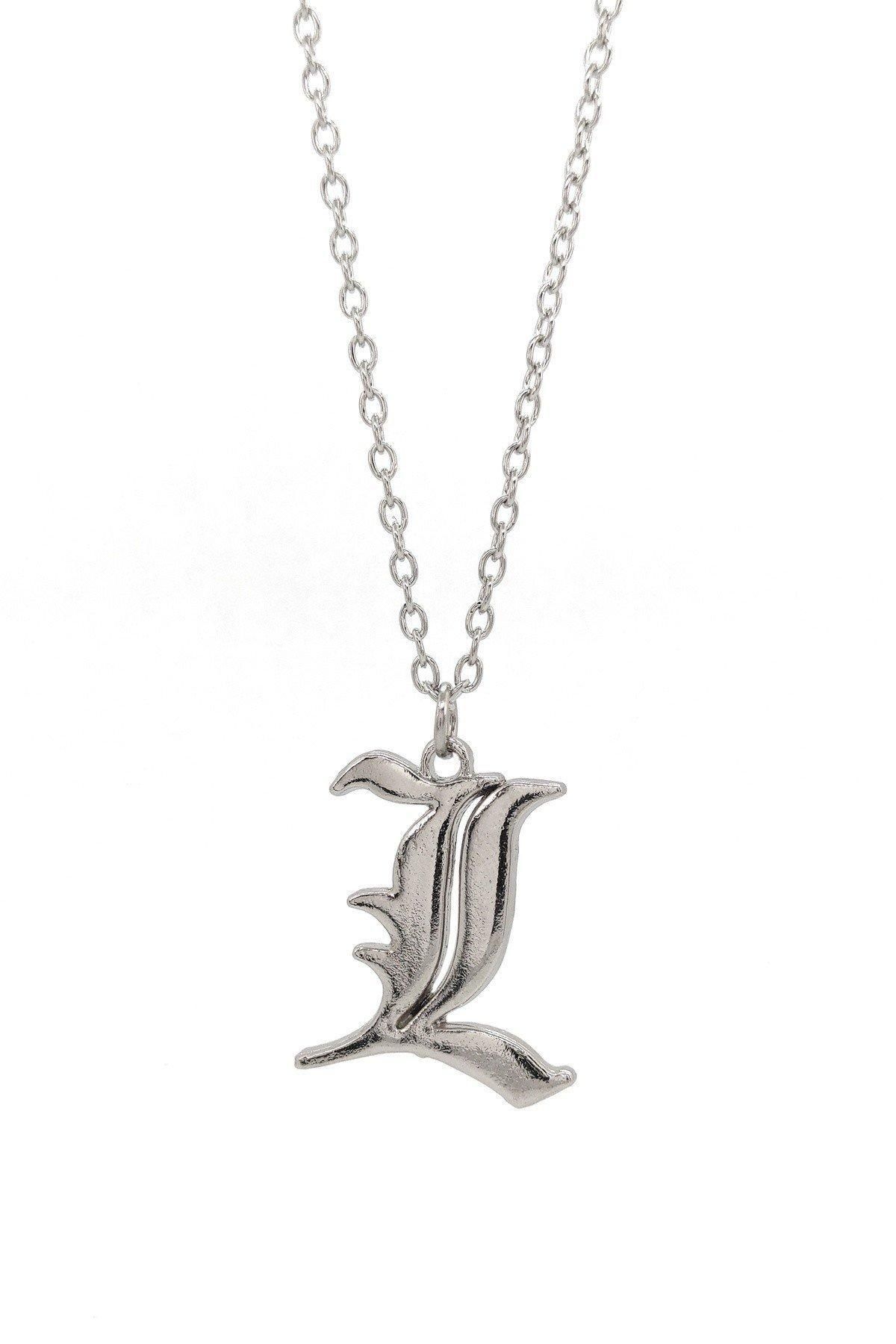 Santalio-Death Note L Necklace Ryuzaki Anime Necklace Classic with Chain 3