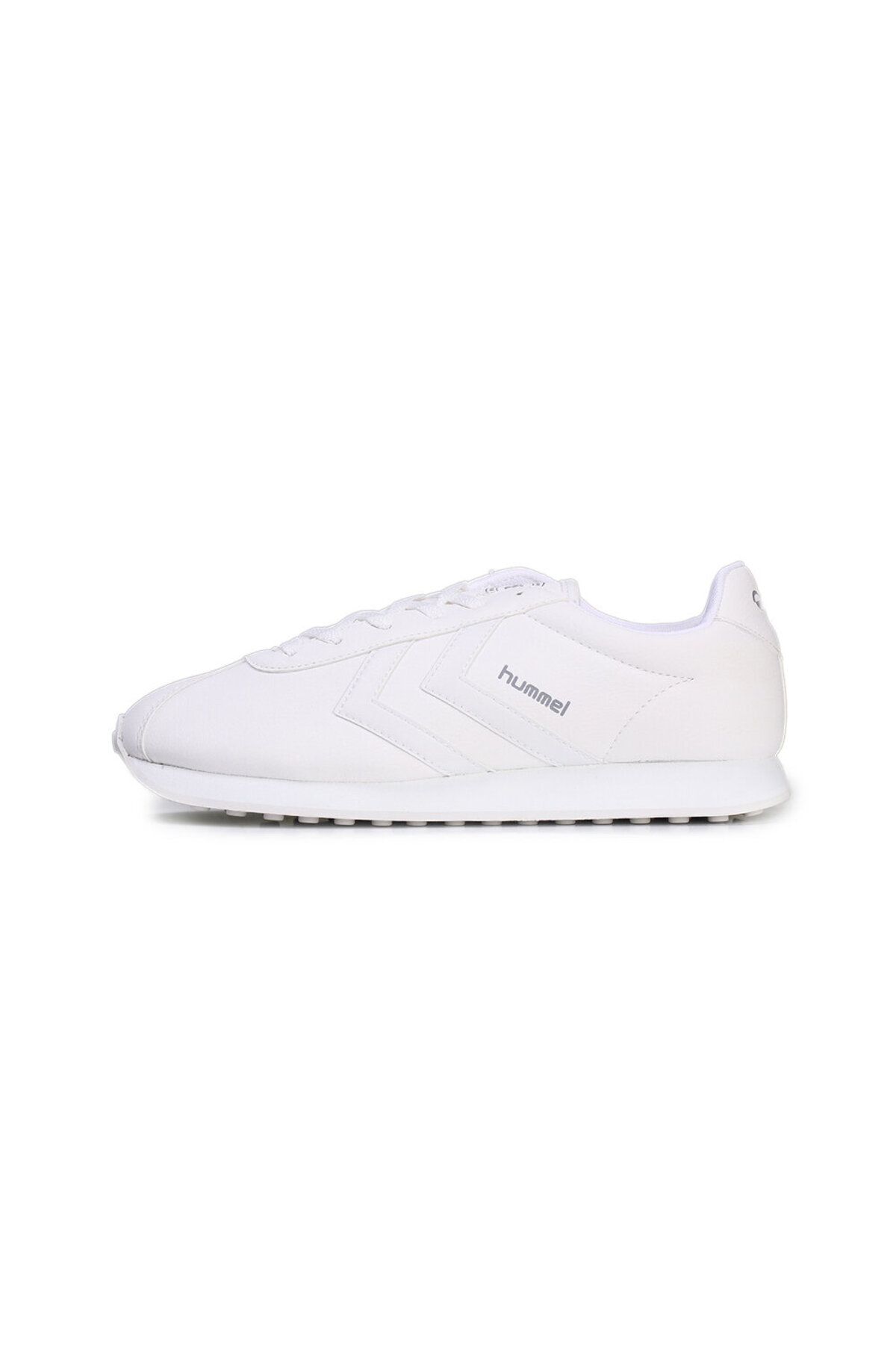 کفش بند دار رویه چرم مصنوعی ورزشی یونیسکس سفید هومل Hummel (برند دانمارک)