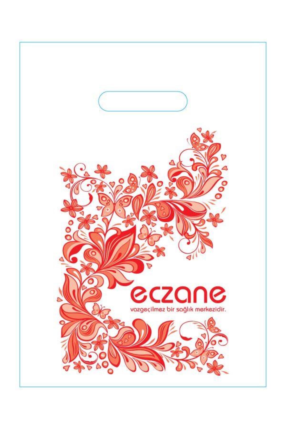 PLASTEX Eczane Poşeti El Geçme Orta Boy 25x35 cm - 100 Adet