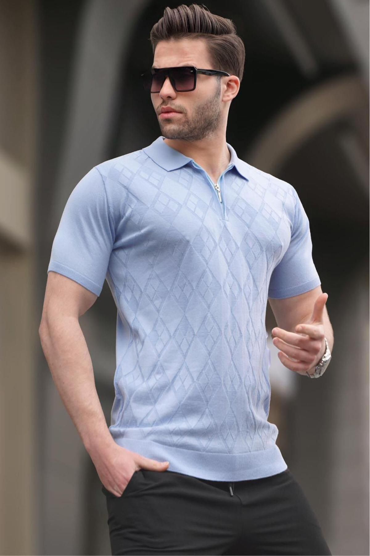 MadmextPoloshirt-Blau-RegularFit