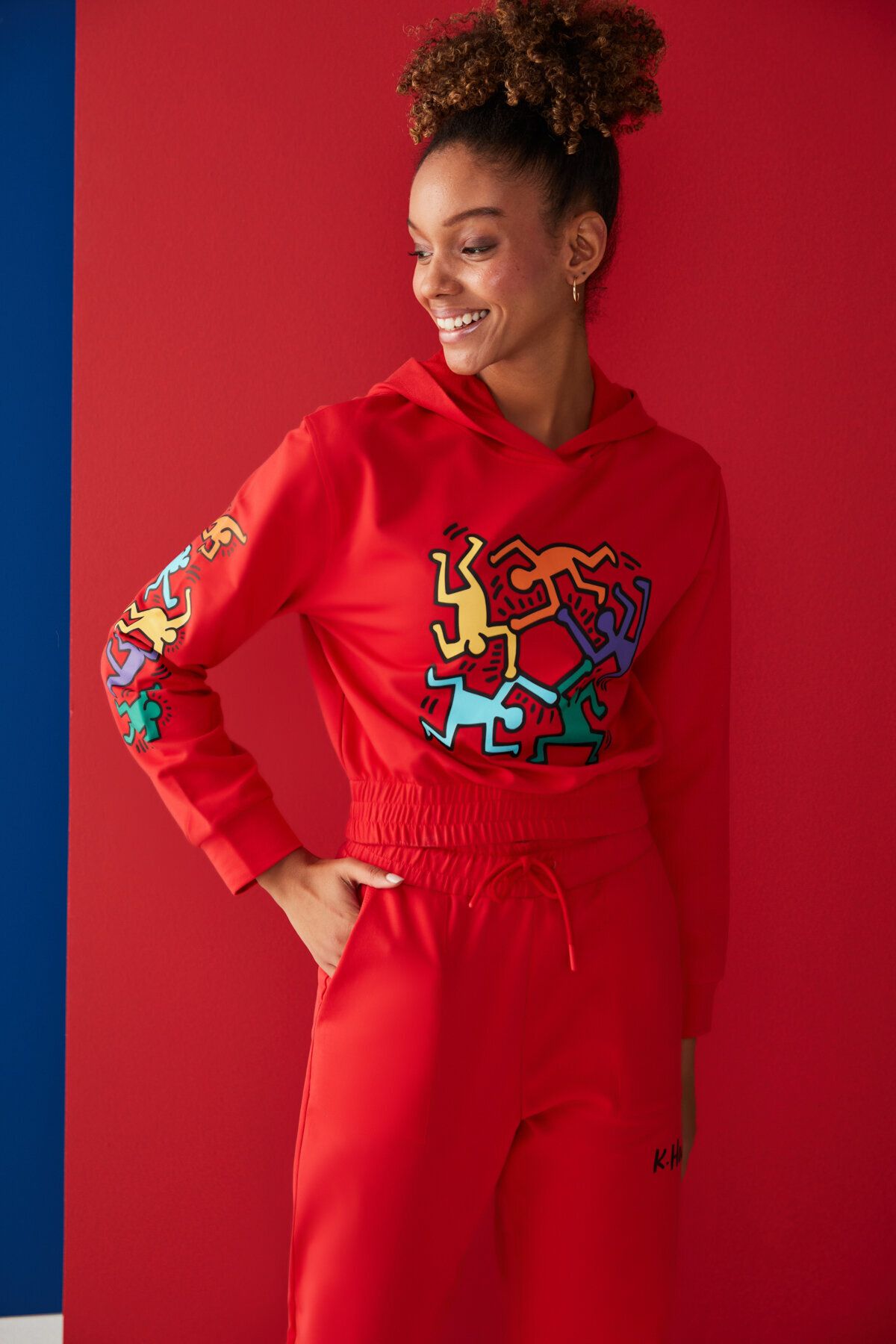 Red kenzo tracksuit deals