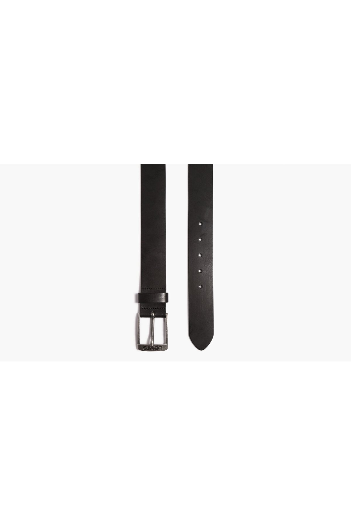 کمربند لیوایز مردانه چرم اصل مشکی         | Levi's 38016-0019 MX - تصویر 3
