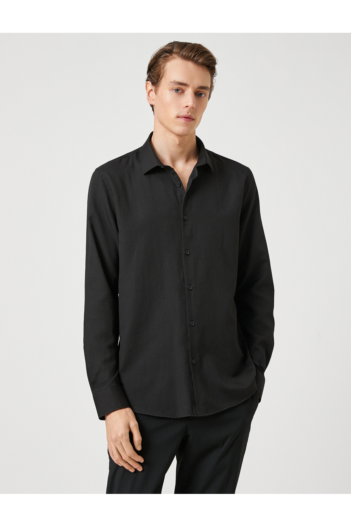 پیراهن مردانه کوتون | 3SAM60029HW Koton - Image 3