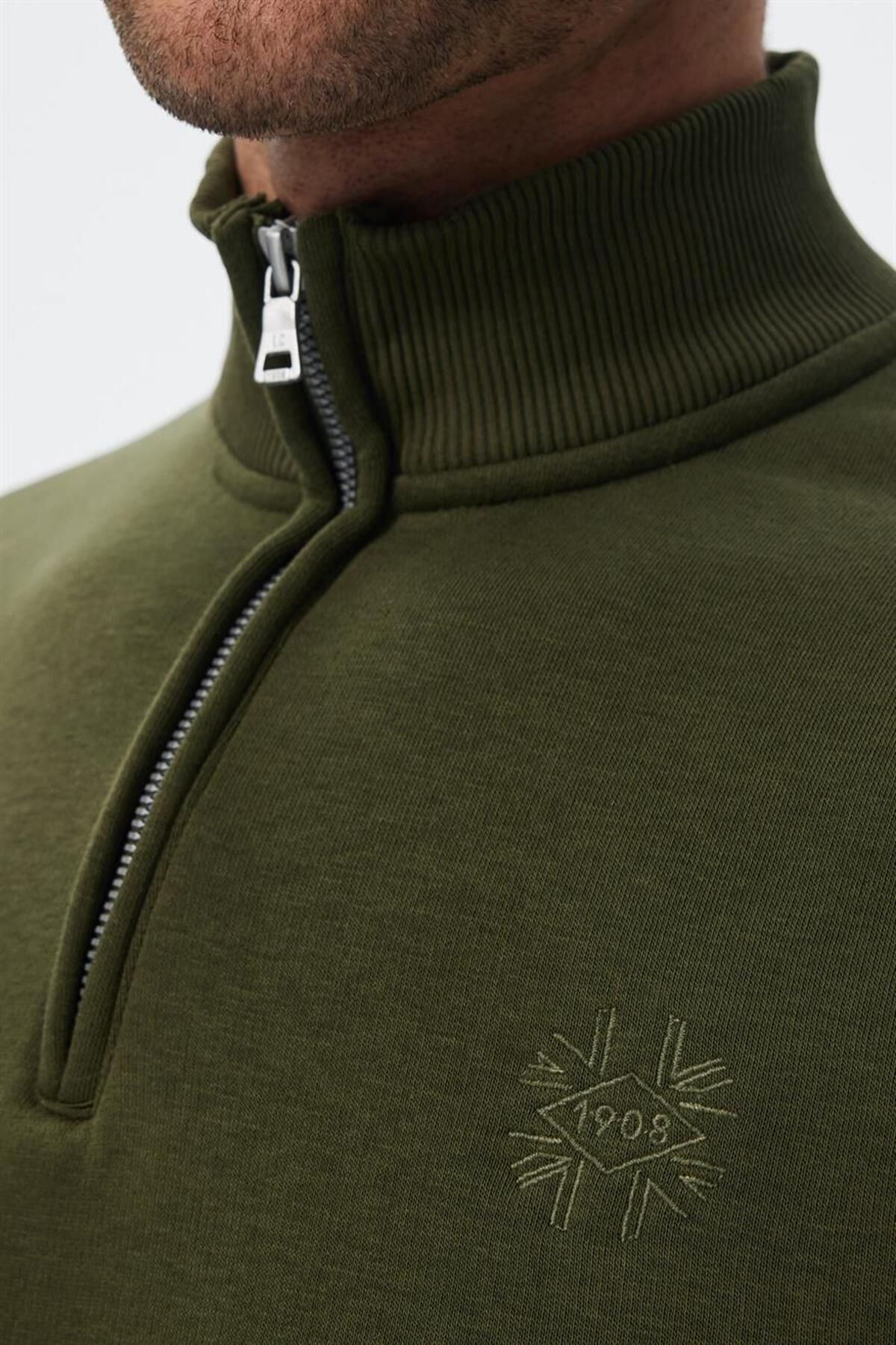 سویشرت سبز مردانه دیلن ژاکی اورجینال Lee Cooper