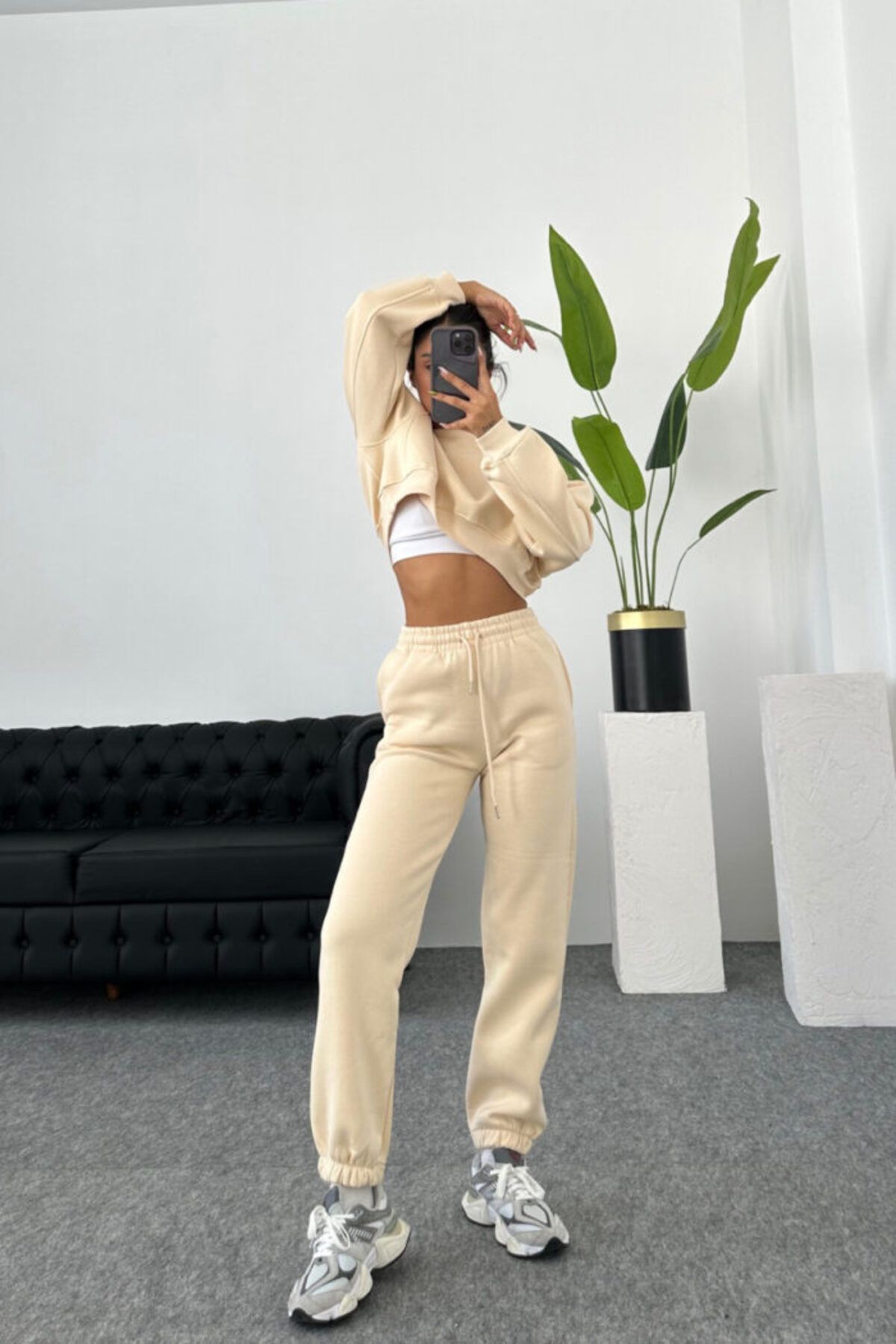 Rose gold tracksuit top