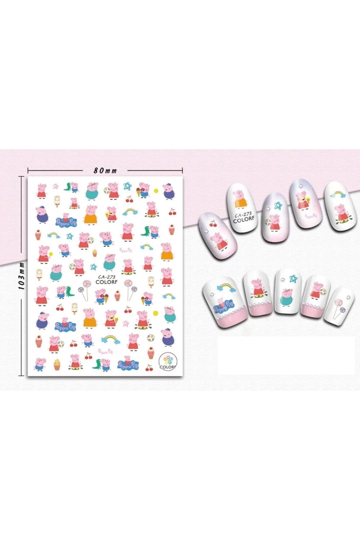 Nail sticker set deals
