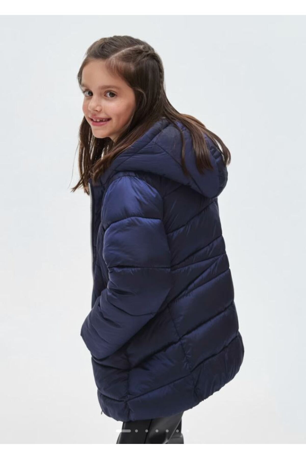 Mayoral Coat Dark blue Parka Trendyol