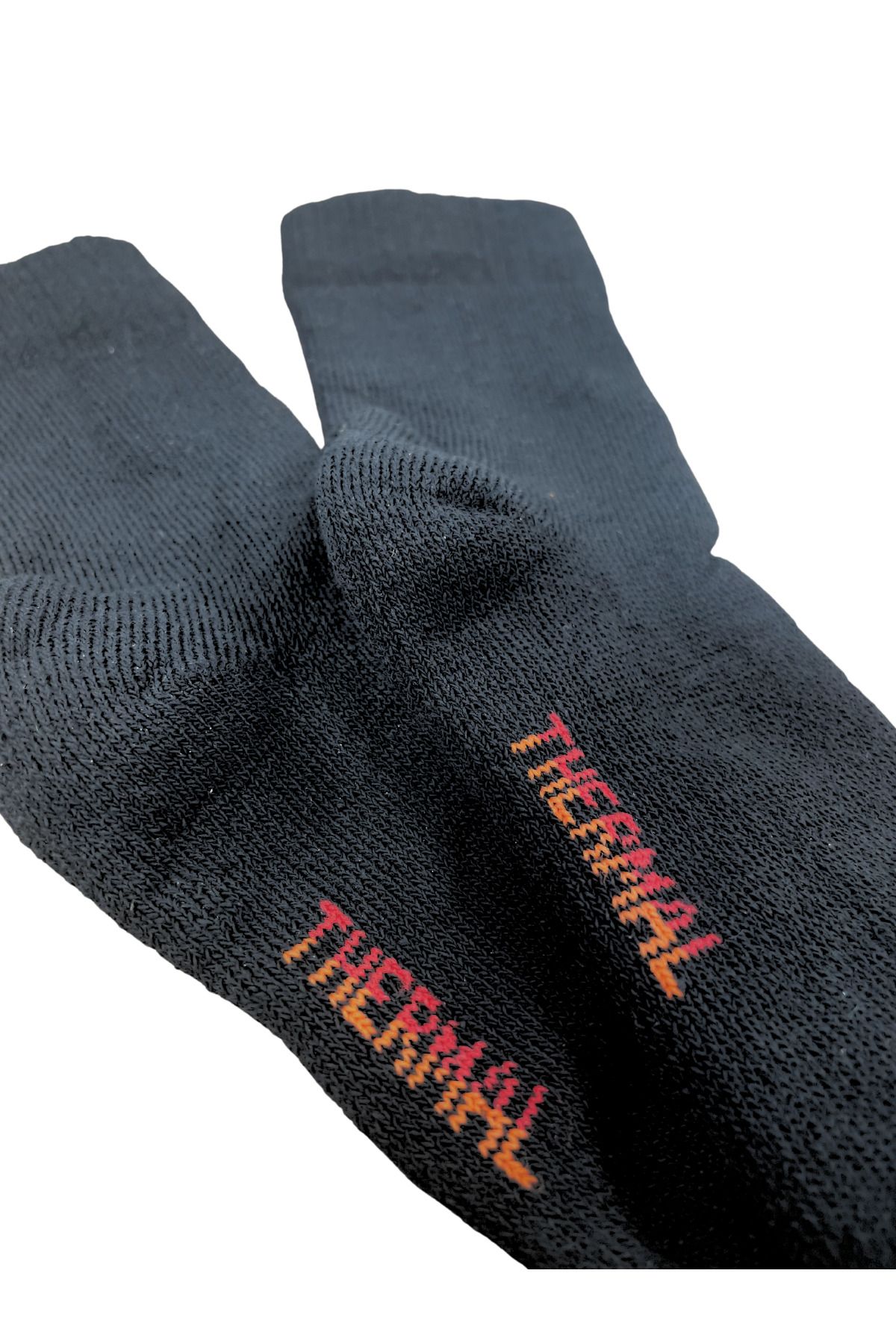 socksbox-ȘOSEȚI NEGRI FĂRĂ FĂTĂ TERMIC DE IARNĂ FĂTĂ/BĂIET/3 PERECHI/ 2