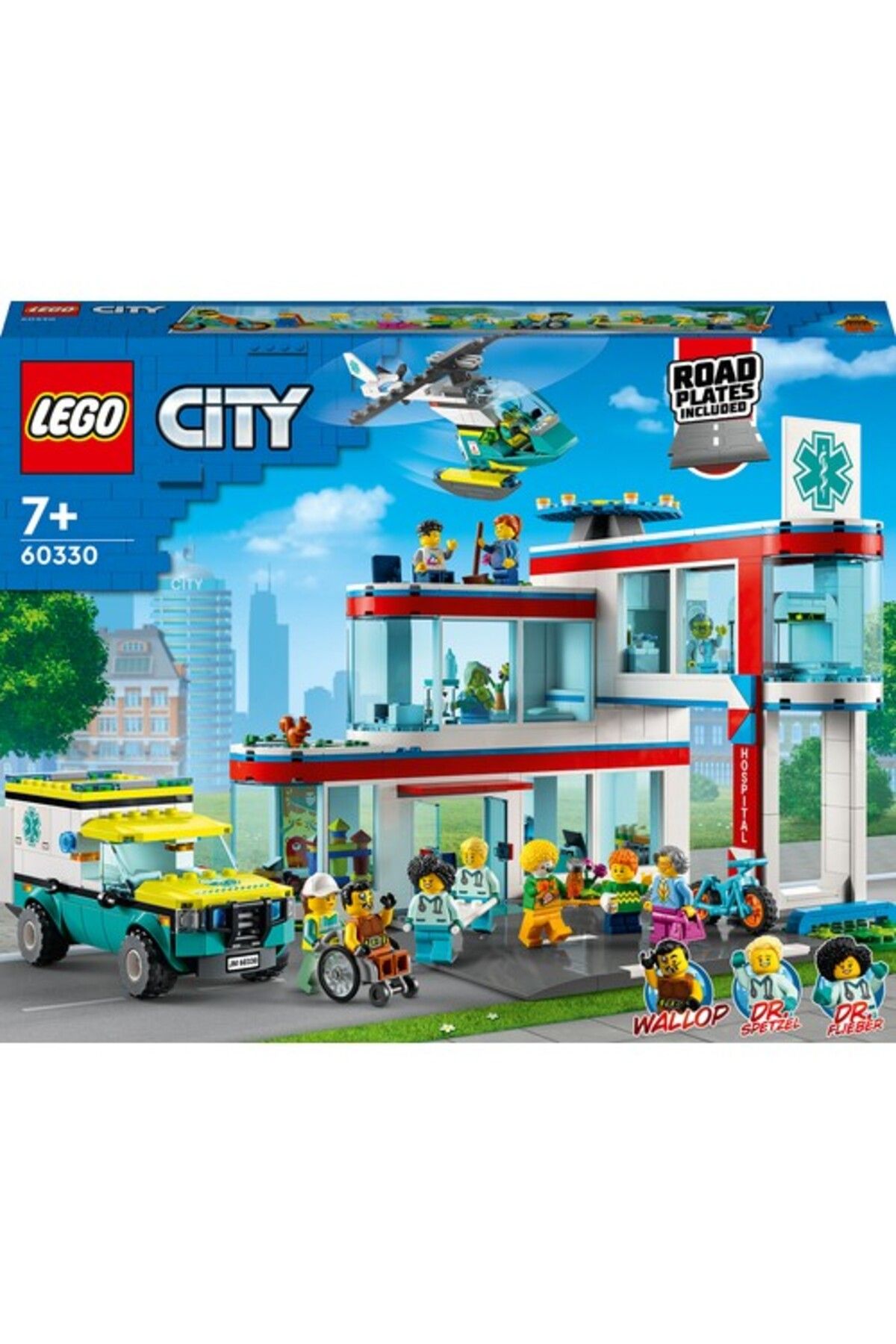 LEGO-® City Hospital 60330 Construction Set (816 Pieces) 3