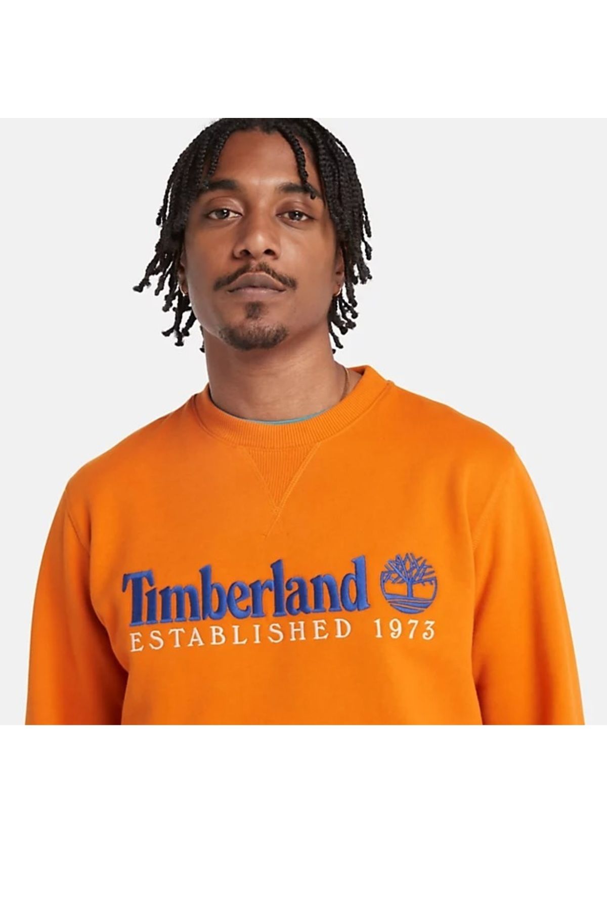 Timberland logo sweatshirt best sale