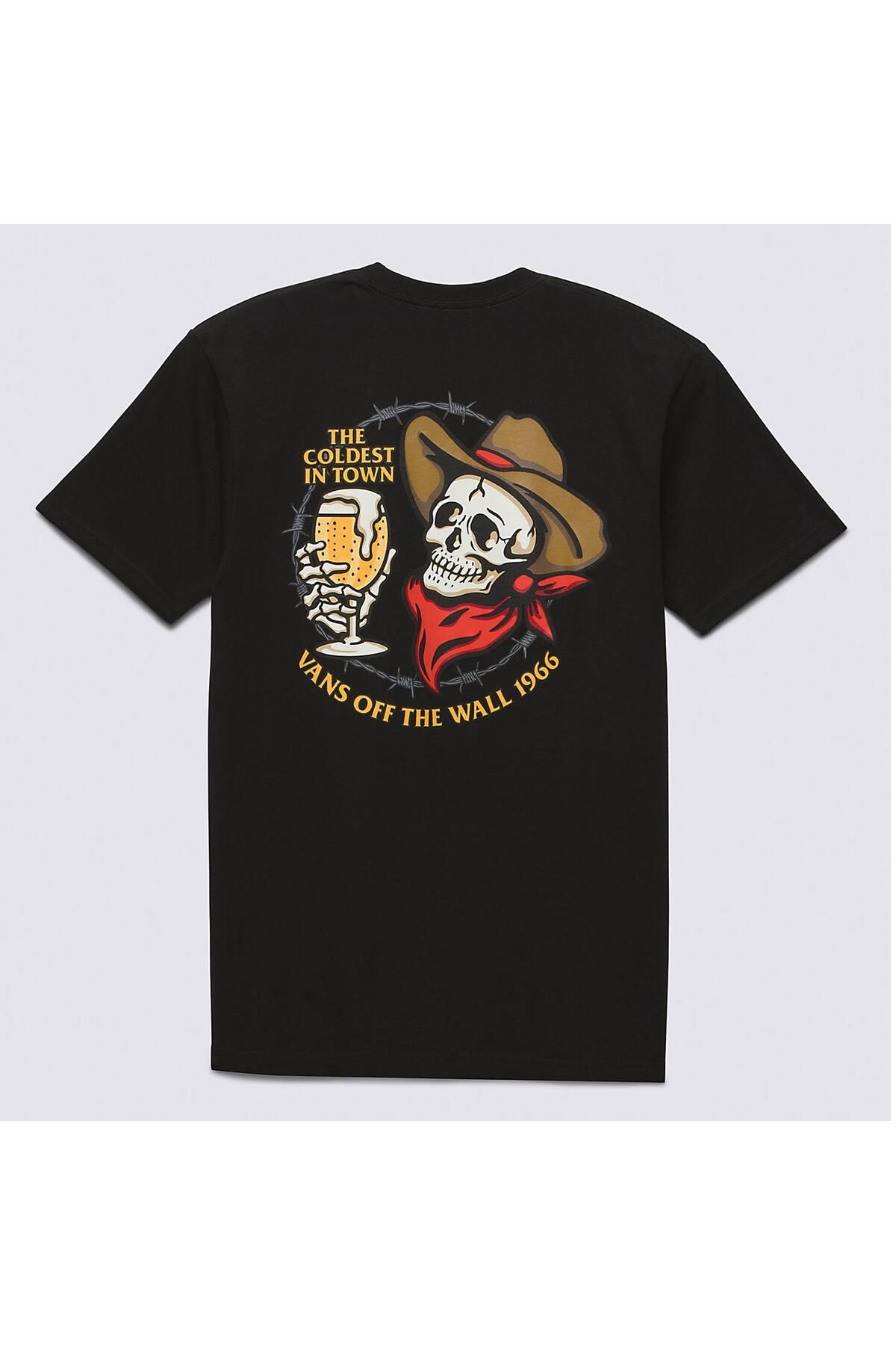 Vans Coldest In Town Ss Tee Black T shirt Trendyol