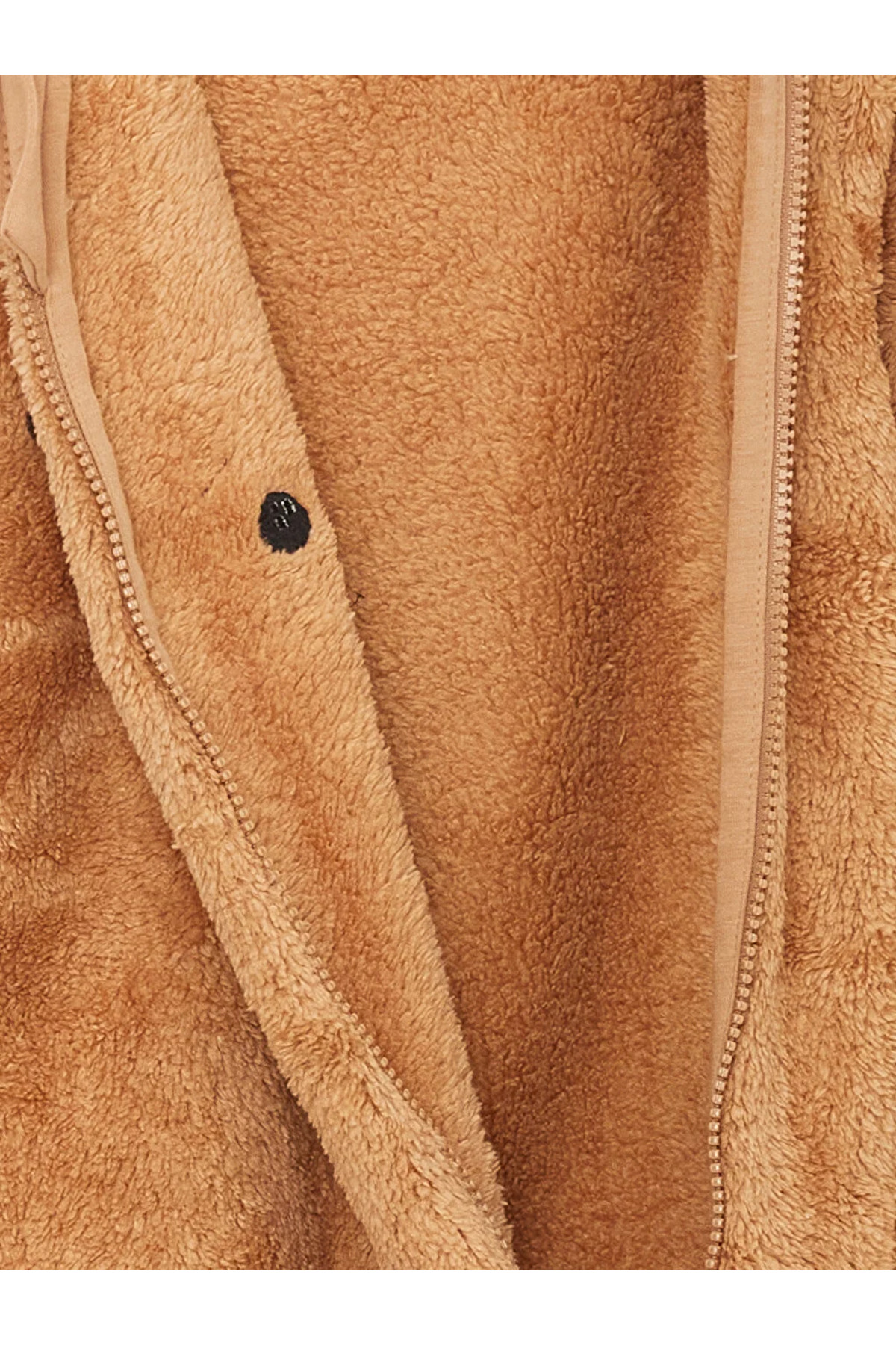 LC Waikiki Kapüşonlu Uzun Kollu Pelüş Erkek Bebek Tulum ( 0-12 Ay Patikli, 12 Ay+ Patiksiz) fotoğrafı 3 (önizleme)