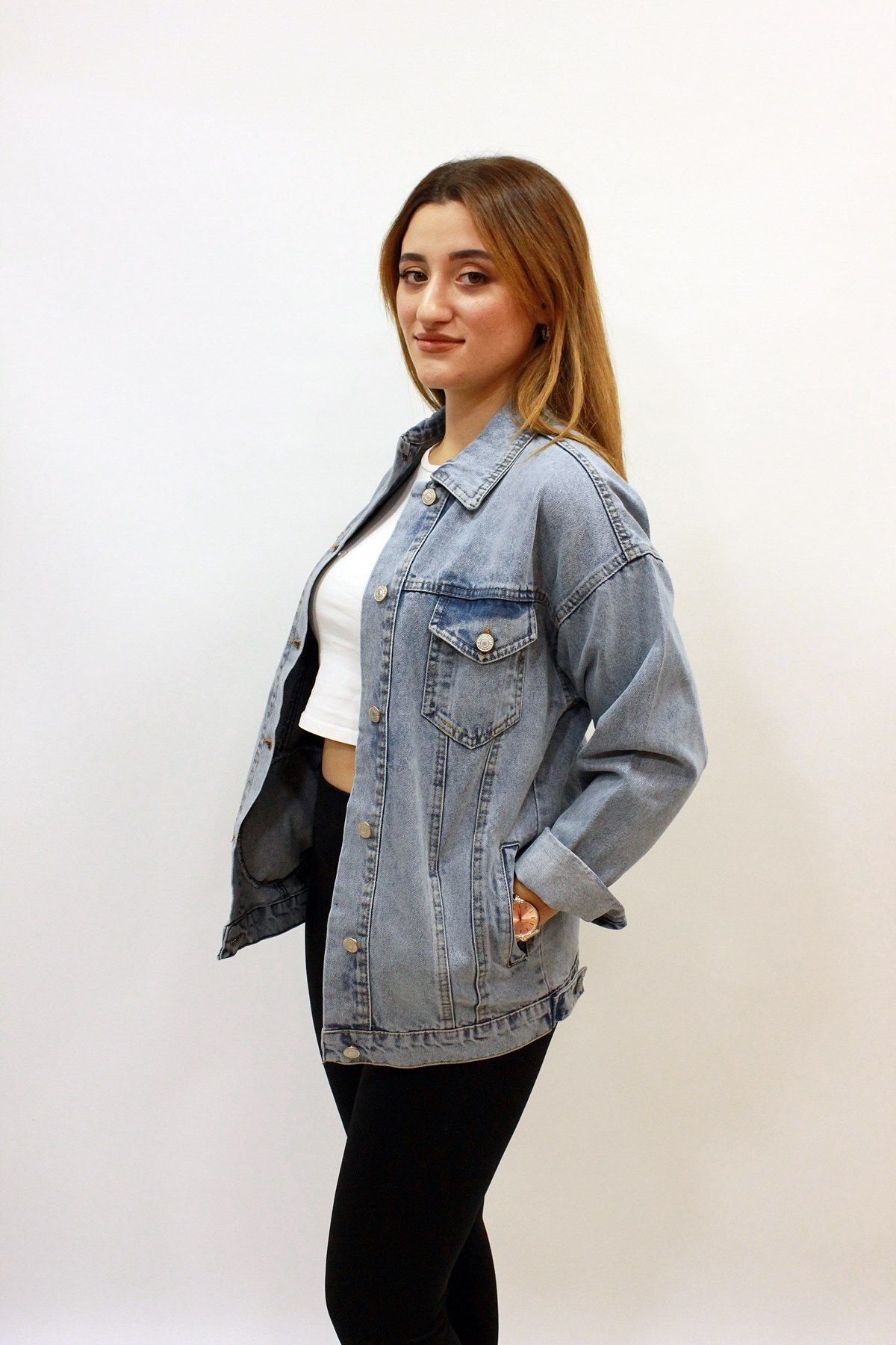 Denim 2025 cardigan womens