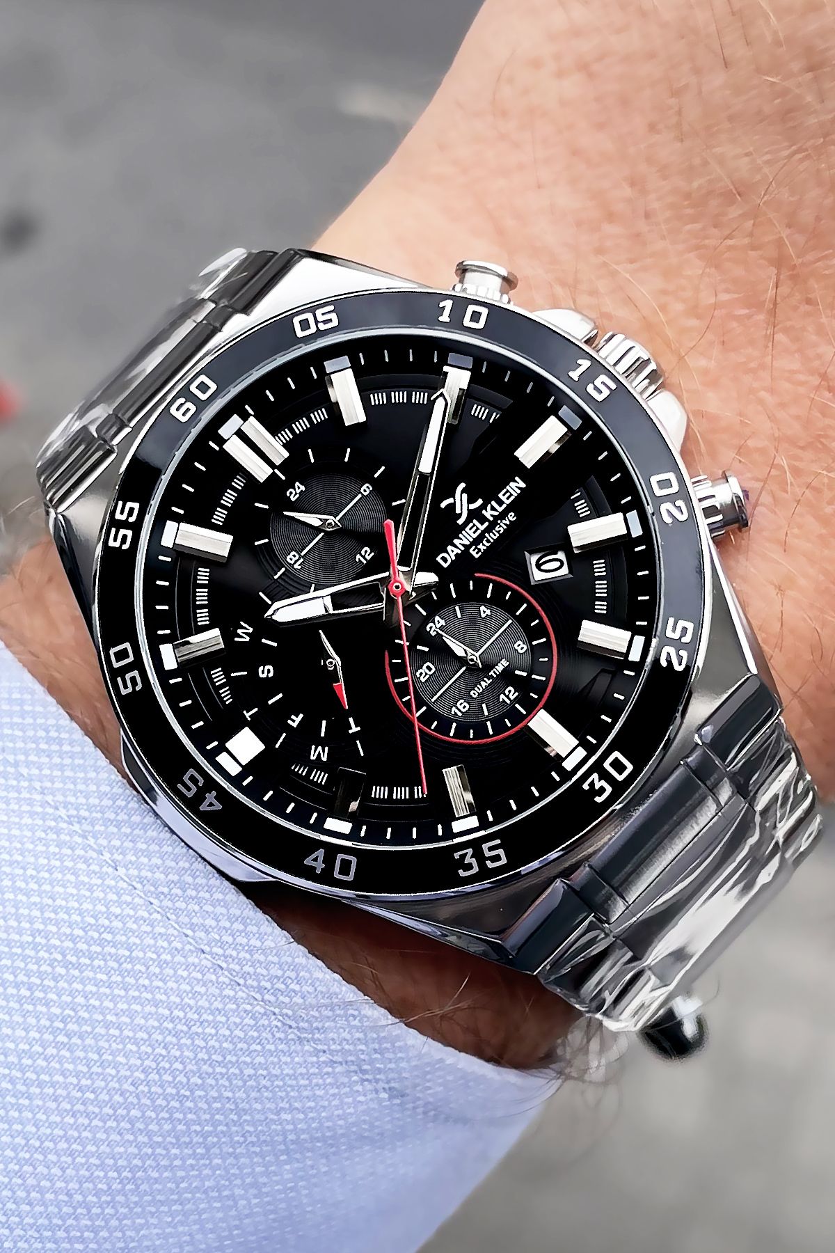 Daniel klein chronograph settings store